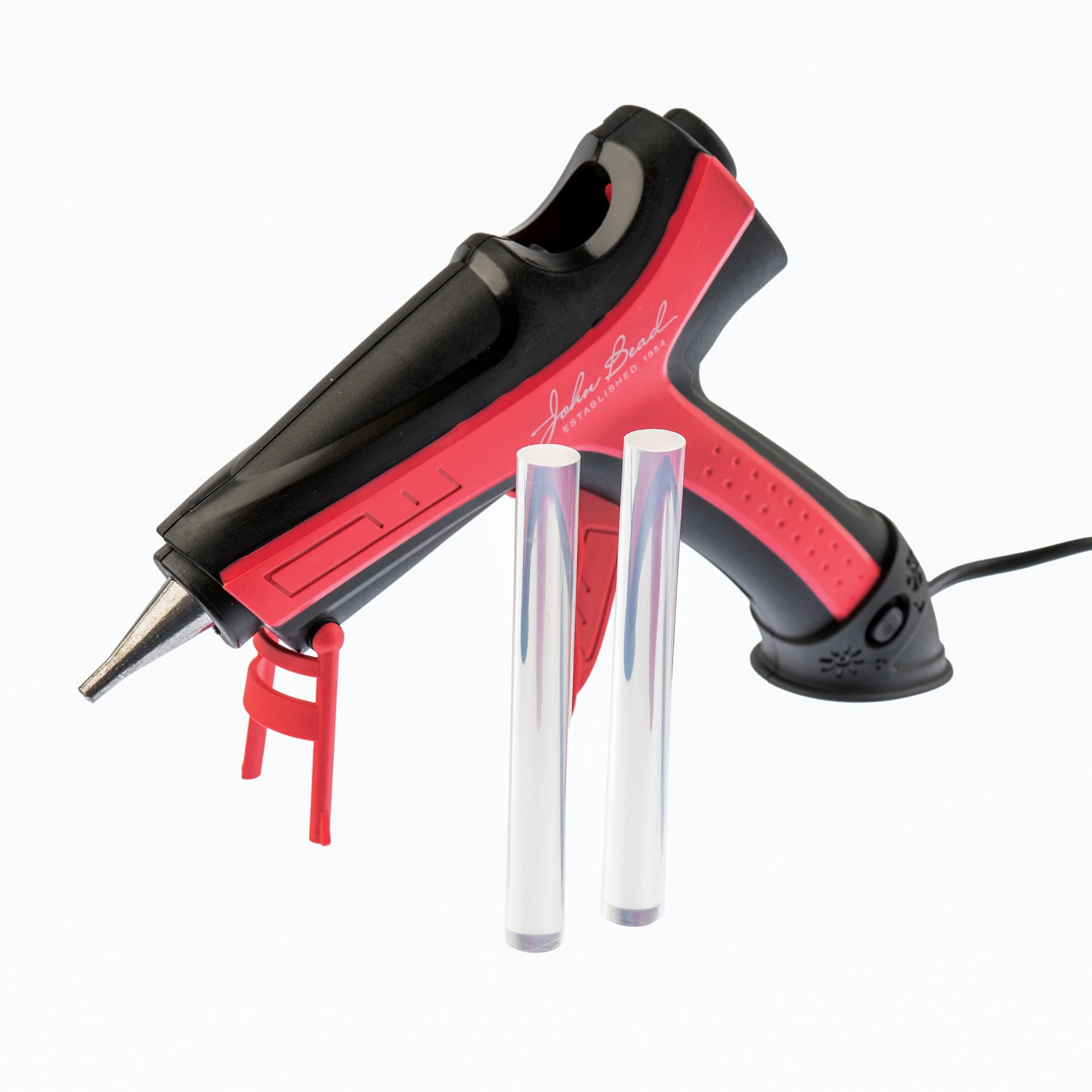 John Bead Dual Temp Hot Glue Gun with included glue sticks