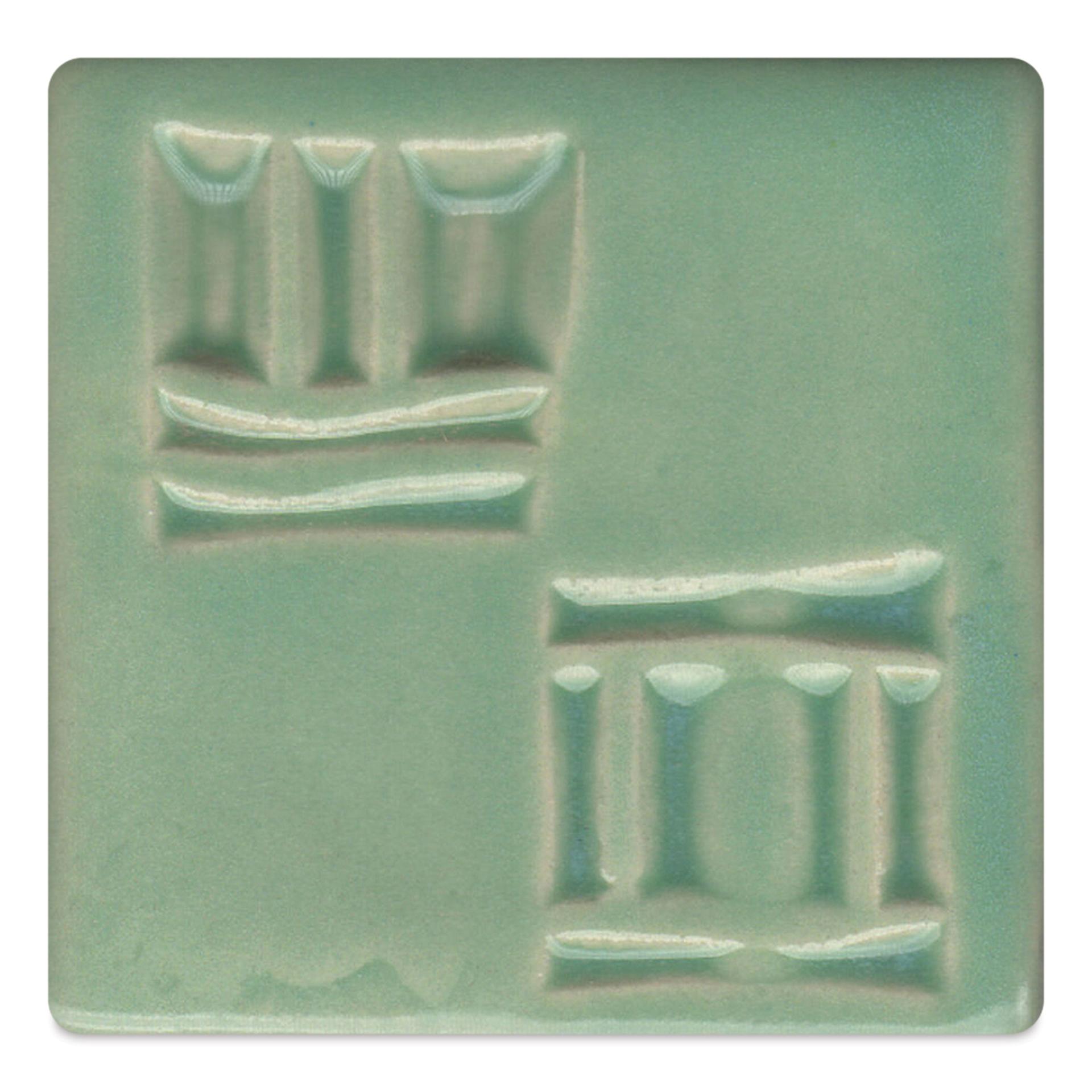 Coyote Frank’s Colored Celadon Glaze - Aqua, 16 oz
