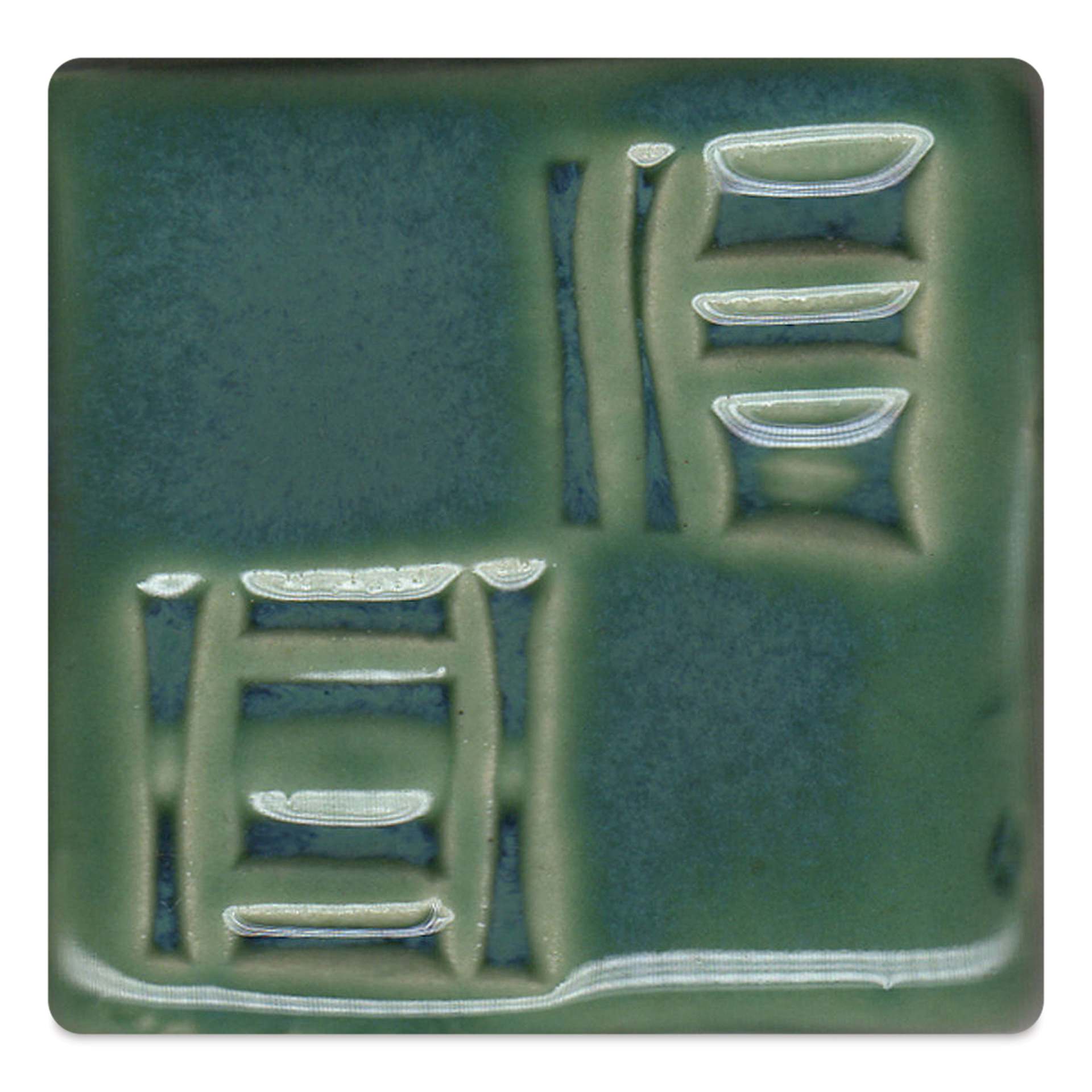 Coyote Frank’s Colored Celadon Glaze - Peacock Green, 16 oz