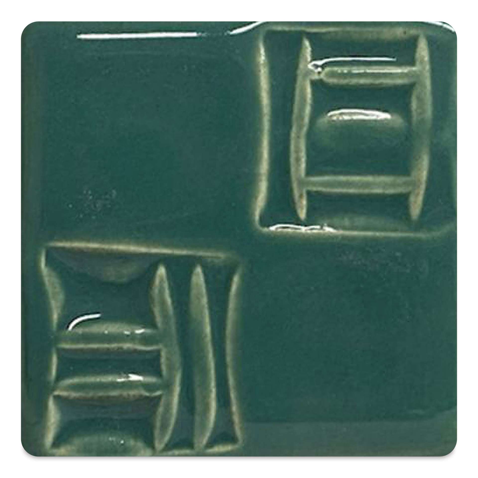 Coyote Frank’s Colored Celadon Glaze - Jade, 16 oz