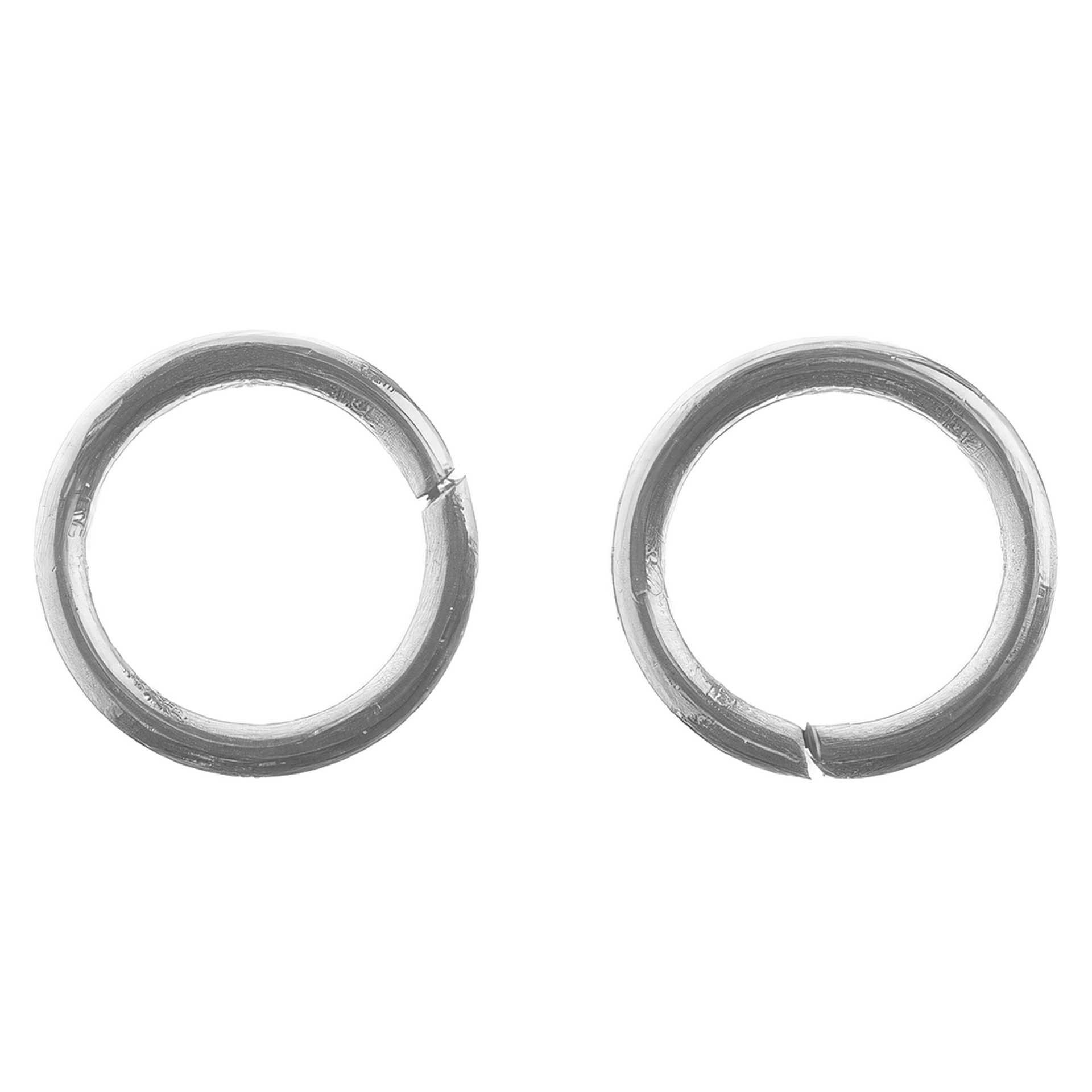 John Bead Stainless Steel Jump Rings - Pkg of 100, 5 mm