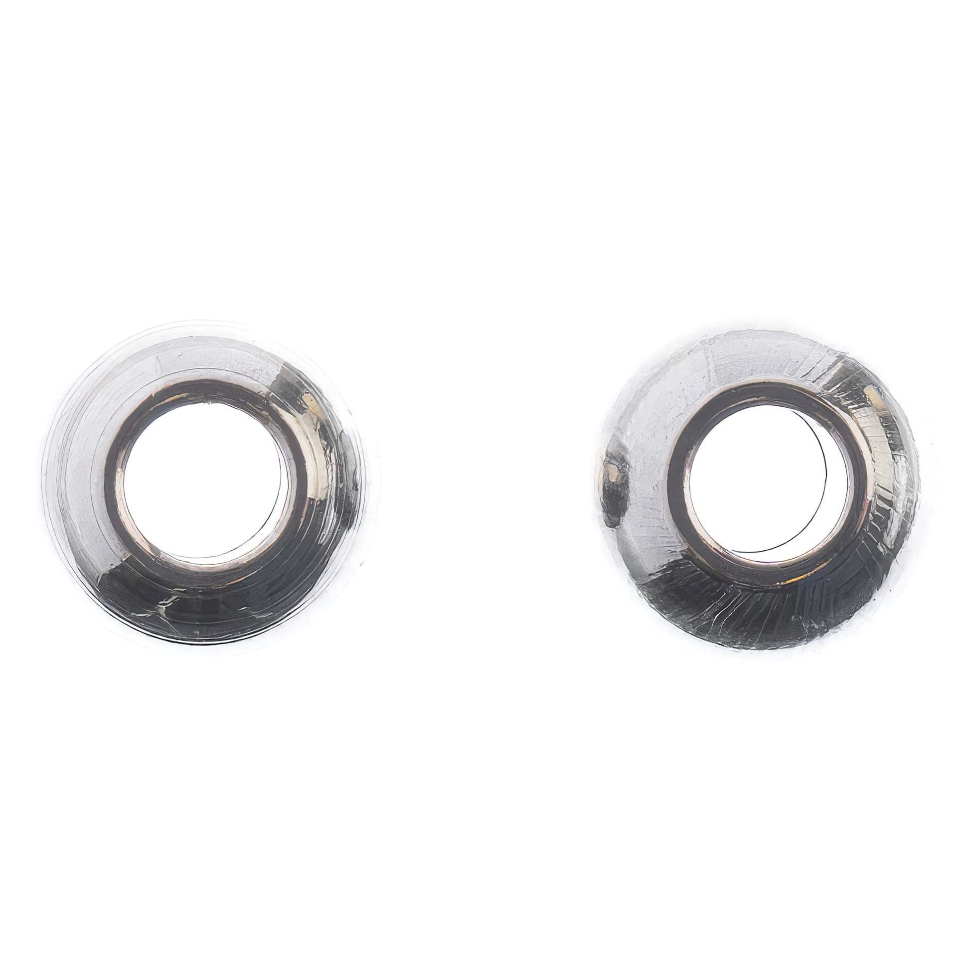 John Bead Stainless Steel Round Spacer Beads - Pkg of 20, 6 mm