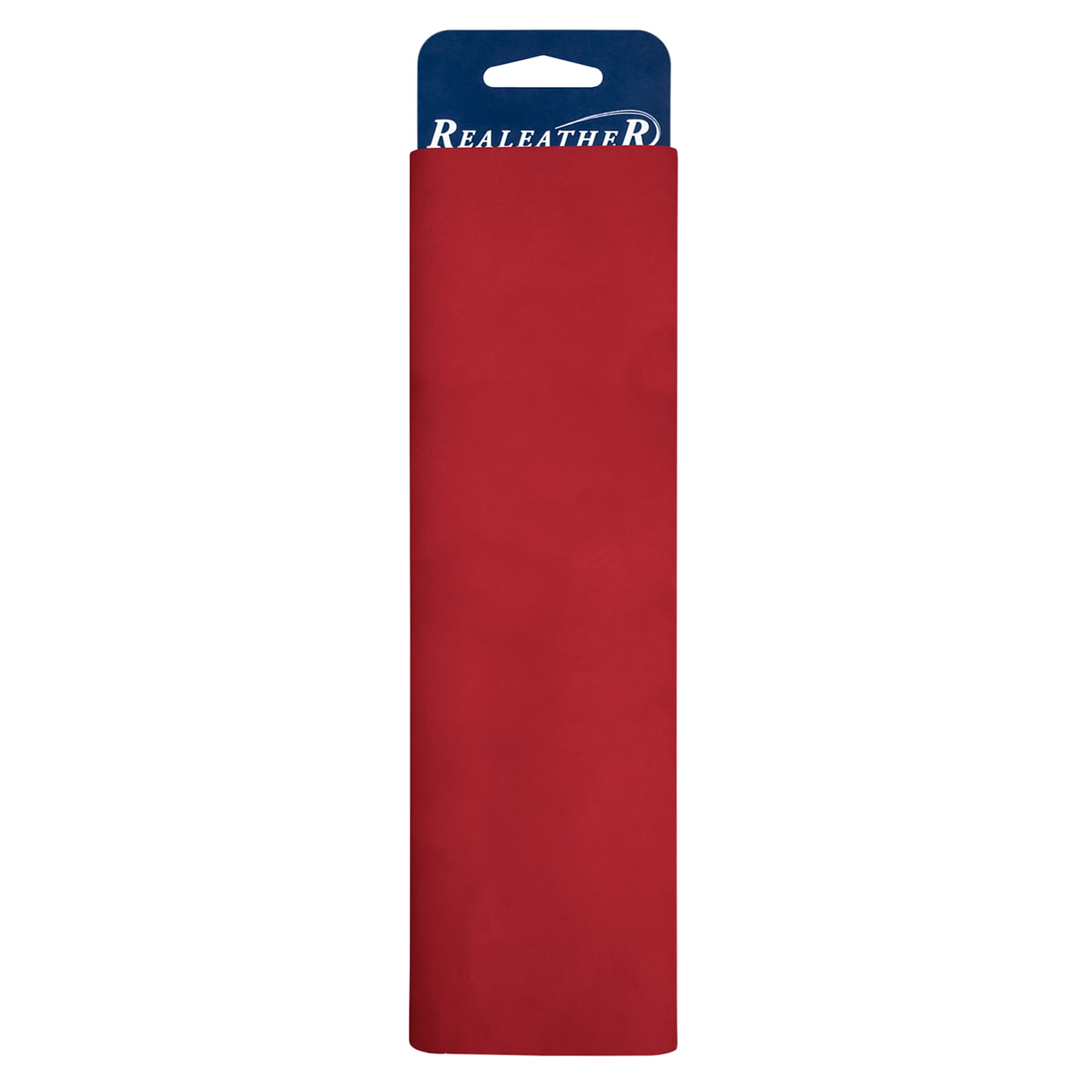 Realeather Persi Leather Trim - Red, 8-1/2" x 11", packaging