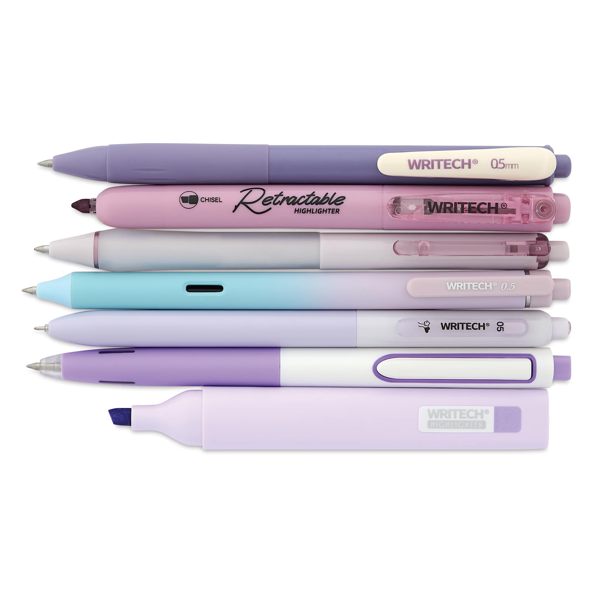 Writech Color Coded Writing Set - Set of 7, Provence