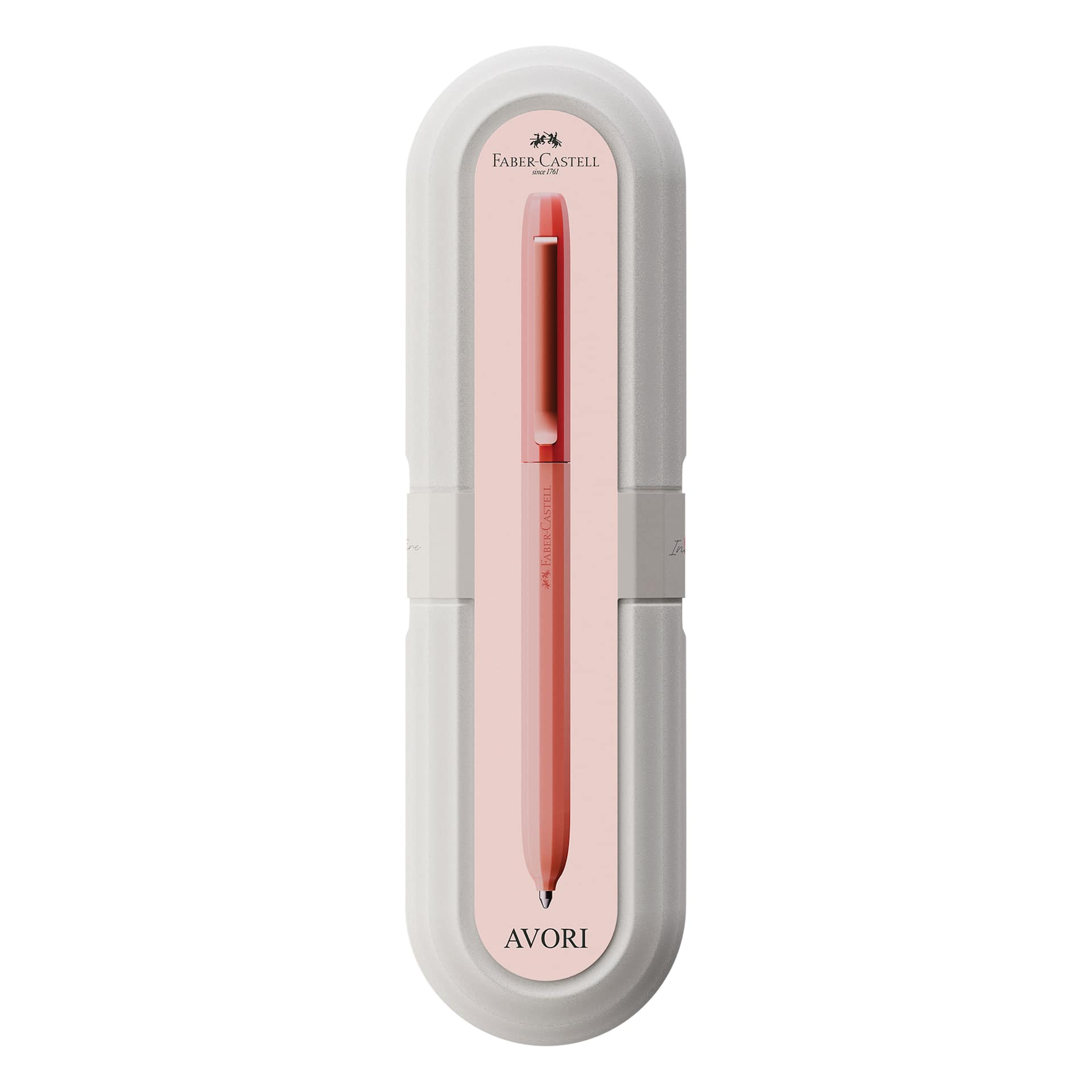 Faber-Castell Avori Ballpoint Pen - Inner Fire, front of packaging