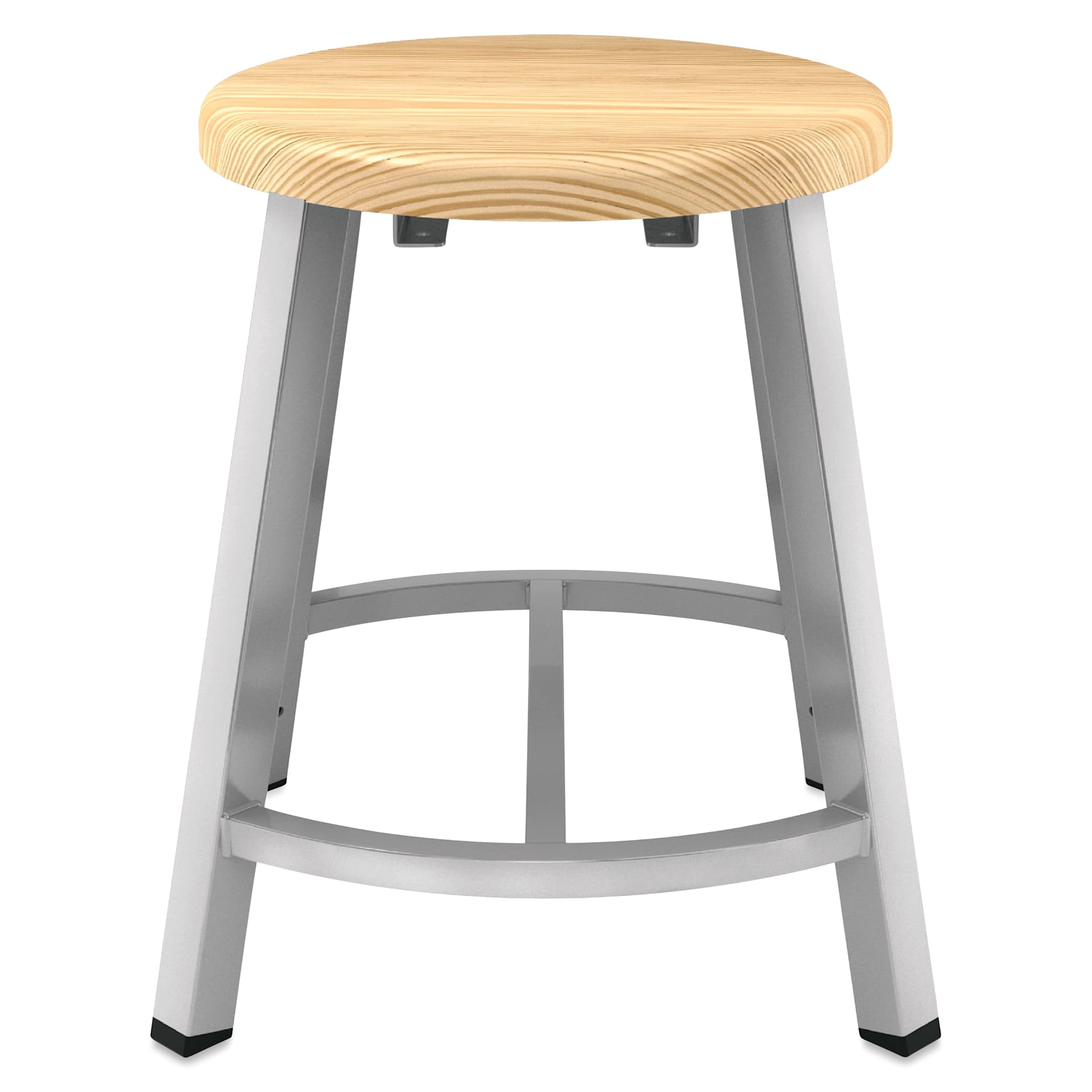 NPS Titan Stool - 18", Wood Seat