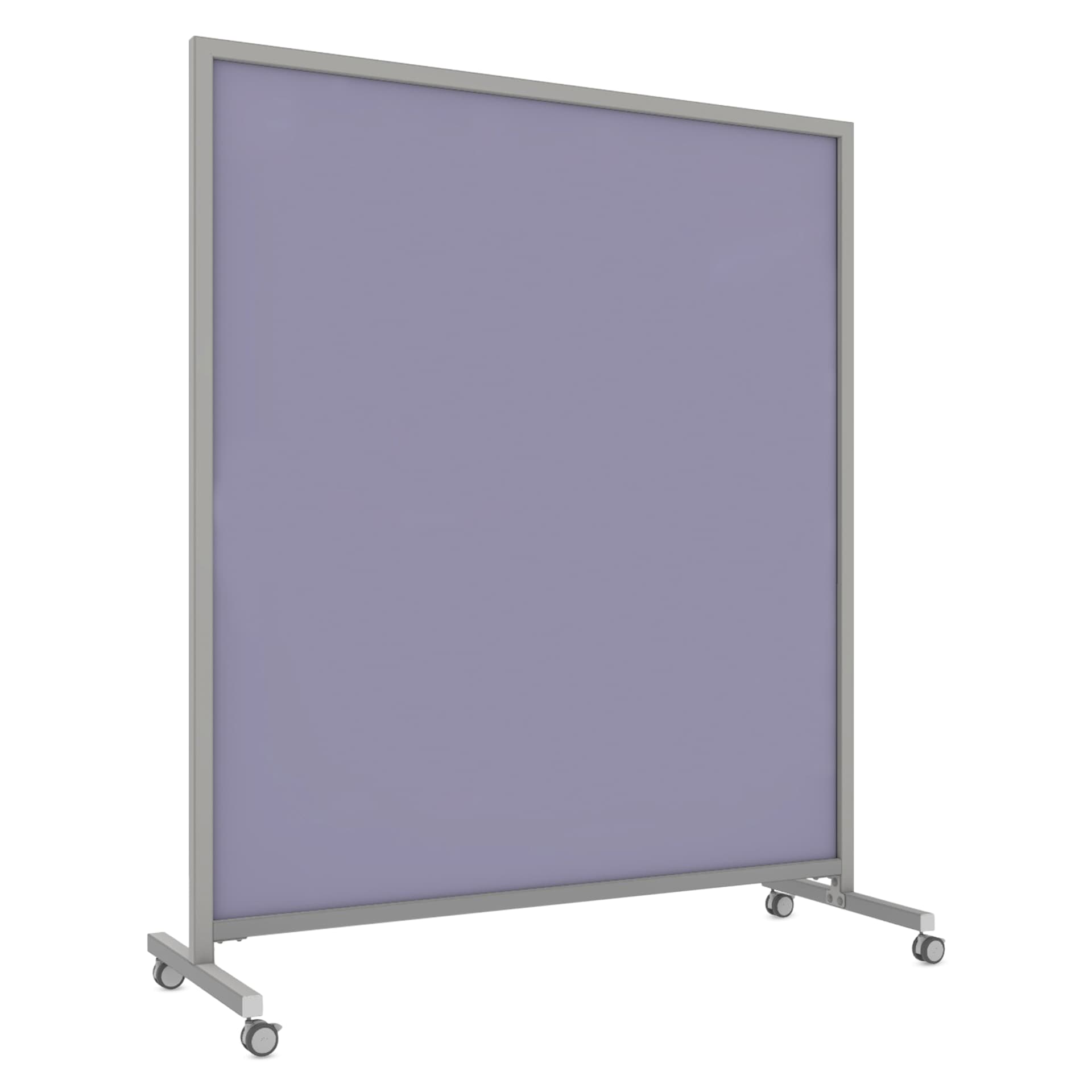 Ghent EZ Mobile Glassboard - Grape, 62" x 75"