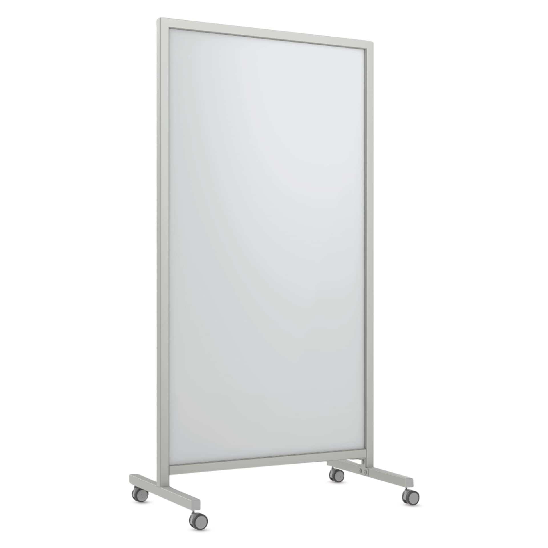 Ghent EZ Mobile Porcelain Whiteboard - 38" x 75"