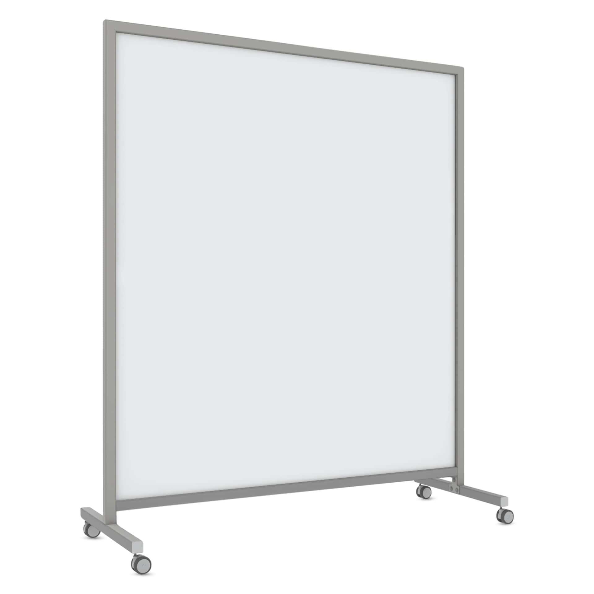 Ghent EZ Mobile Porcelain Whiteboard - 62" x 75"