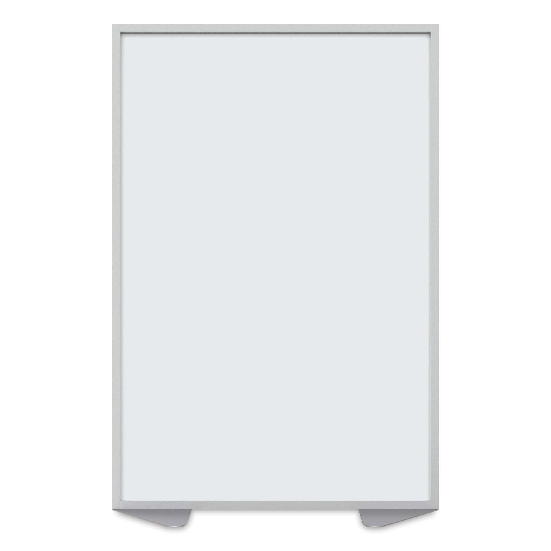 Ghent Floor Partition - Magnetic Porcelain Panel, 72" x 48
