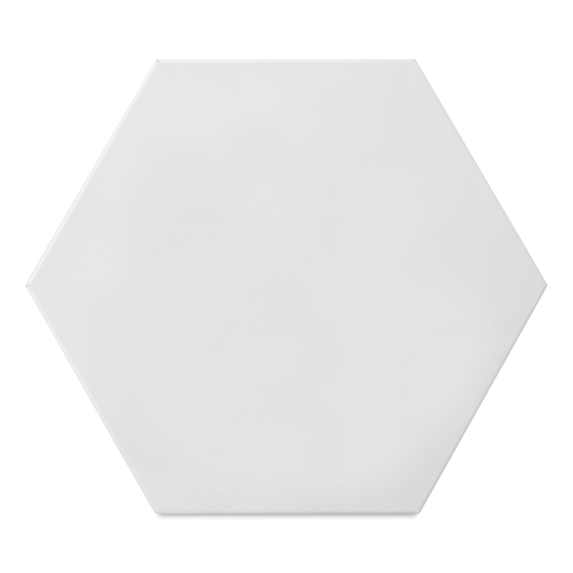 Ghent Hex Modular Steel Whiteboard - White, 18" x 21"