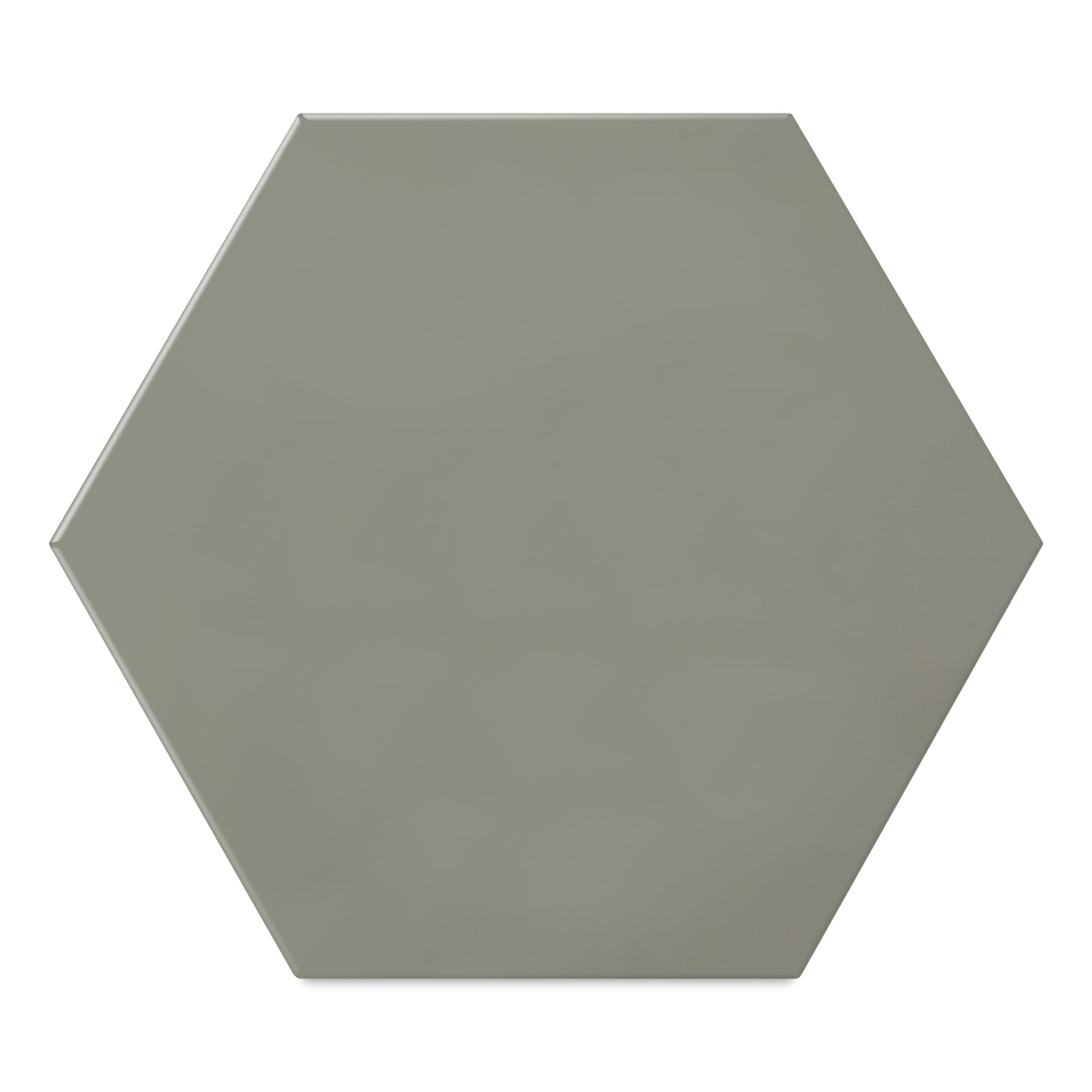 Ghent Hex Modular Steel Whiteboard - Gray, 18" x 21"