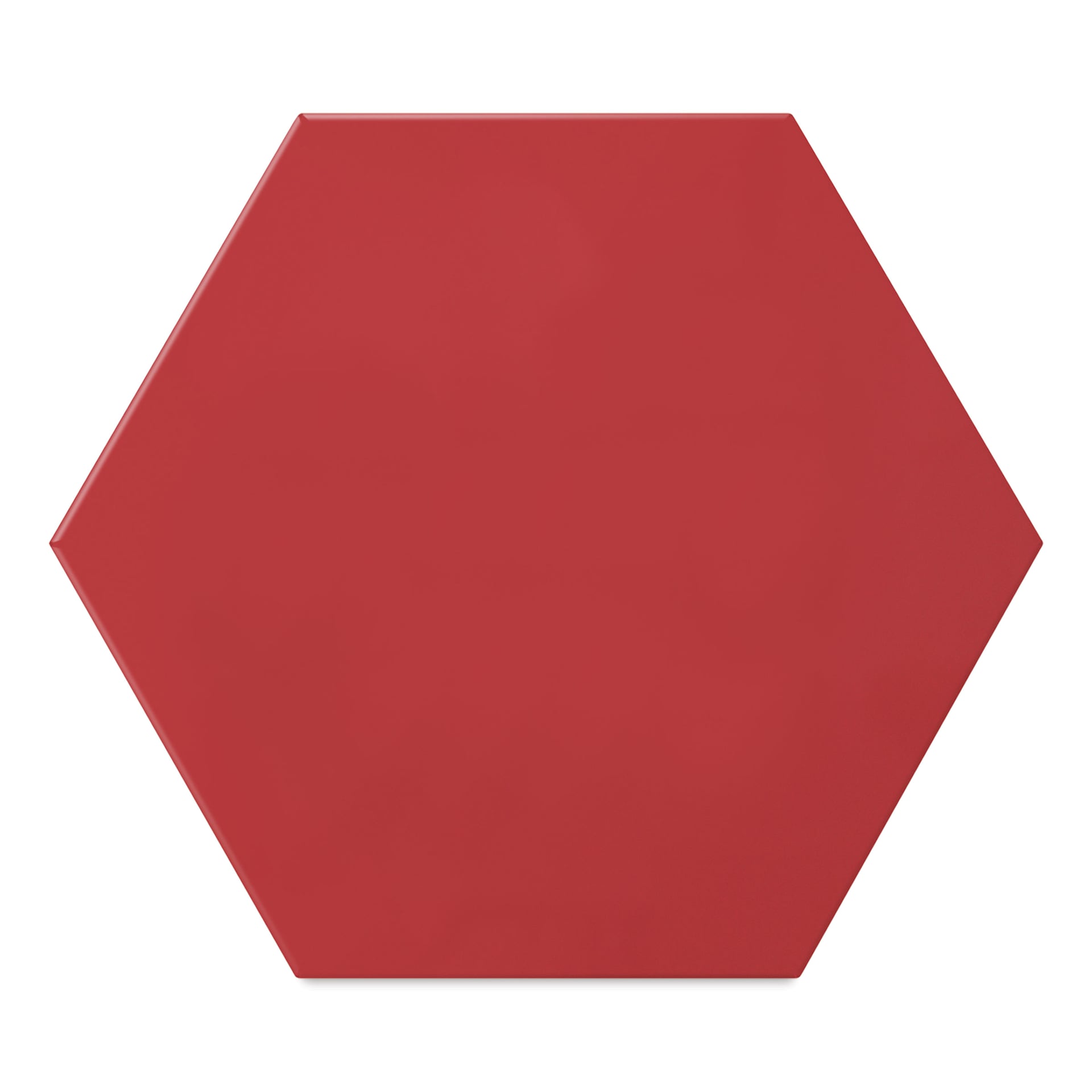 Ghent Hex Modular Steel Whiteboard - Rose, 18" x 21"