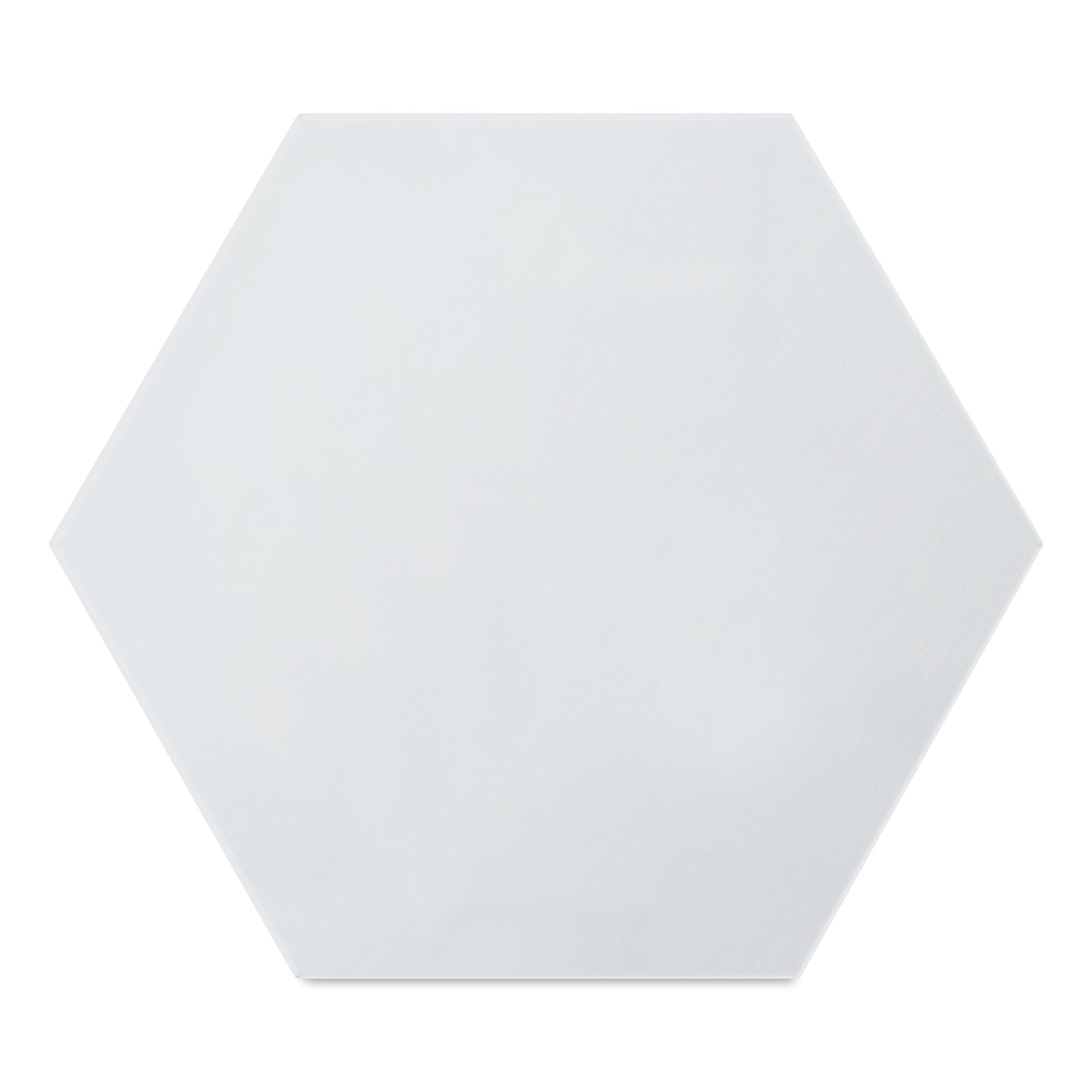 Ghent Hex Modular Steel Whiteboard - Soft Blue, 18" x 21"