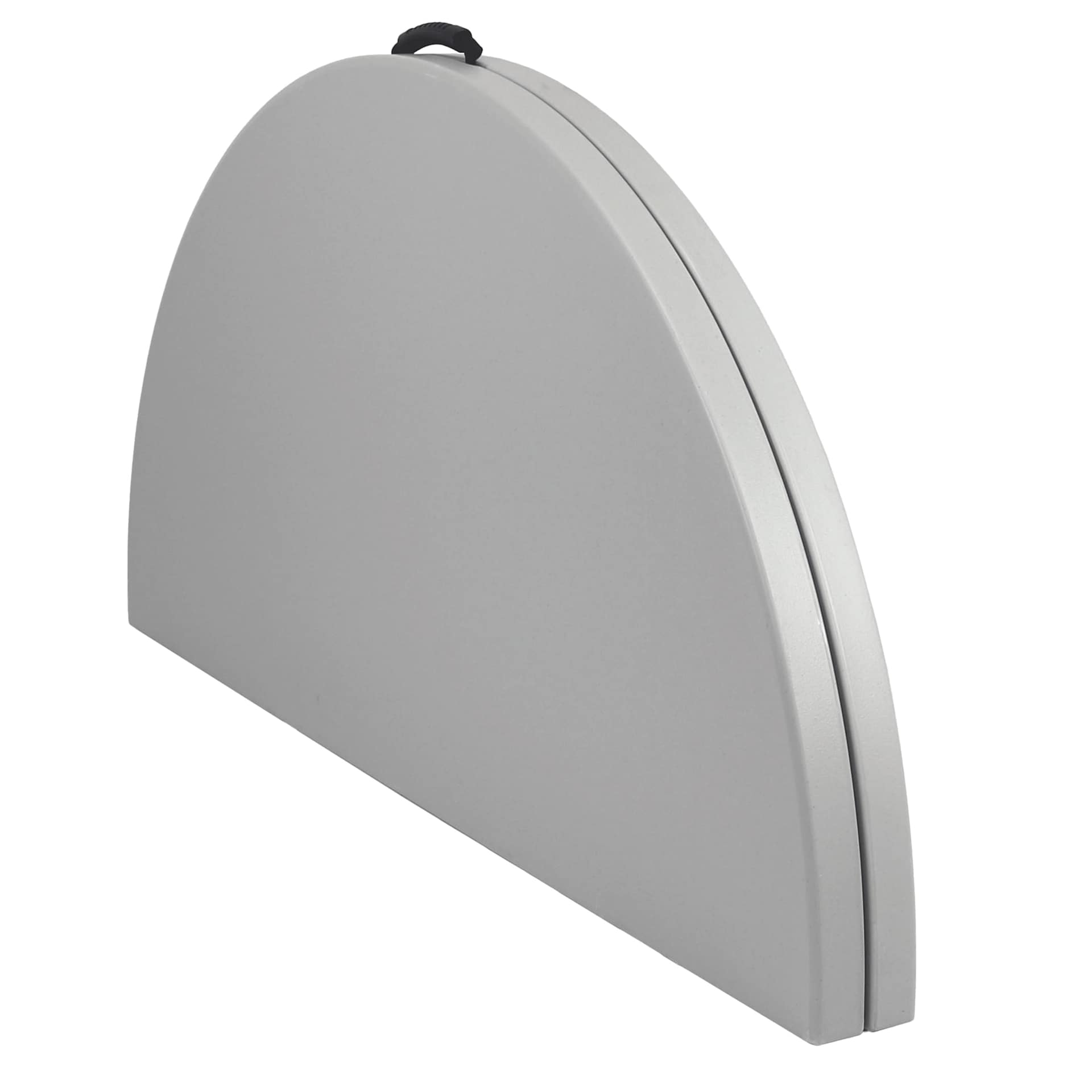 NPS Plastic Fold in Half Table - Round, 48", folded