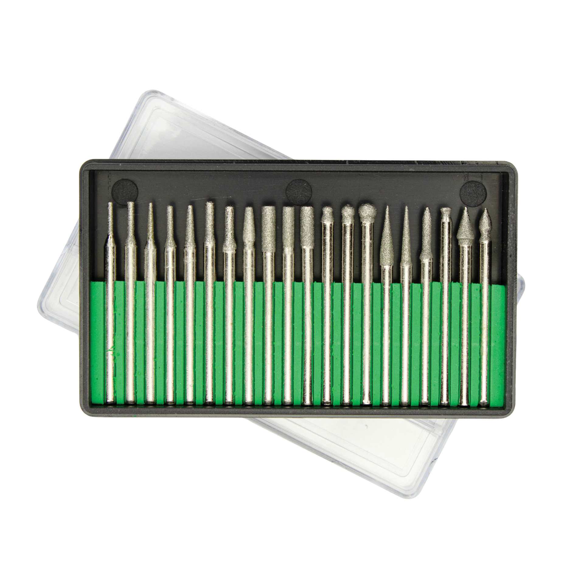 Enkay Diamond Point Set - Set of 20, 1/8" Shanks
