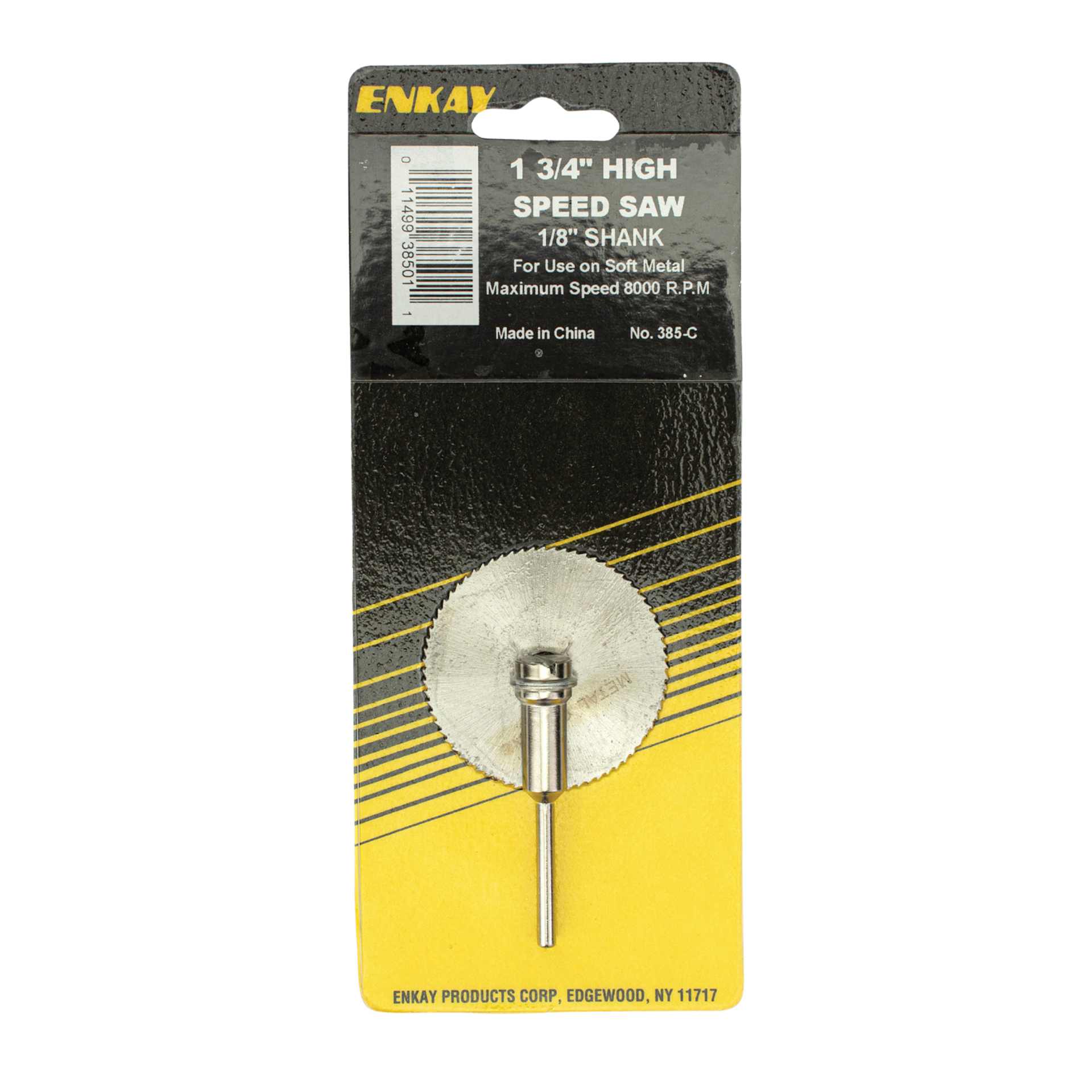 Enkay High Speed Metal Saw Blade - 1-3/4 in front of packaging