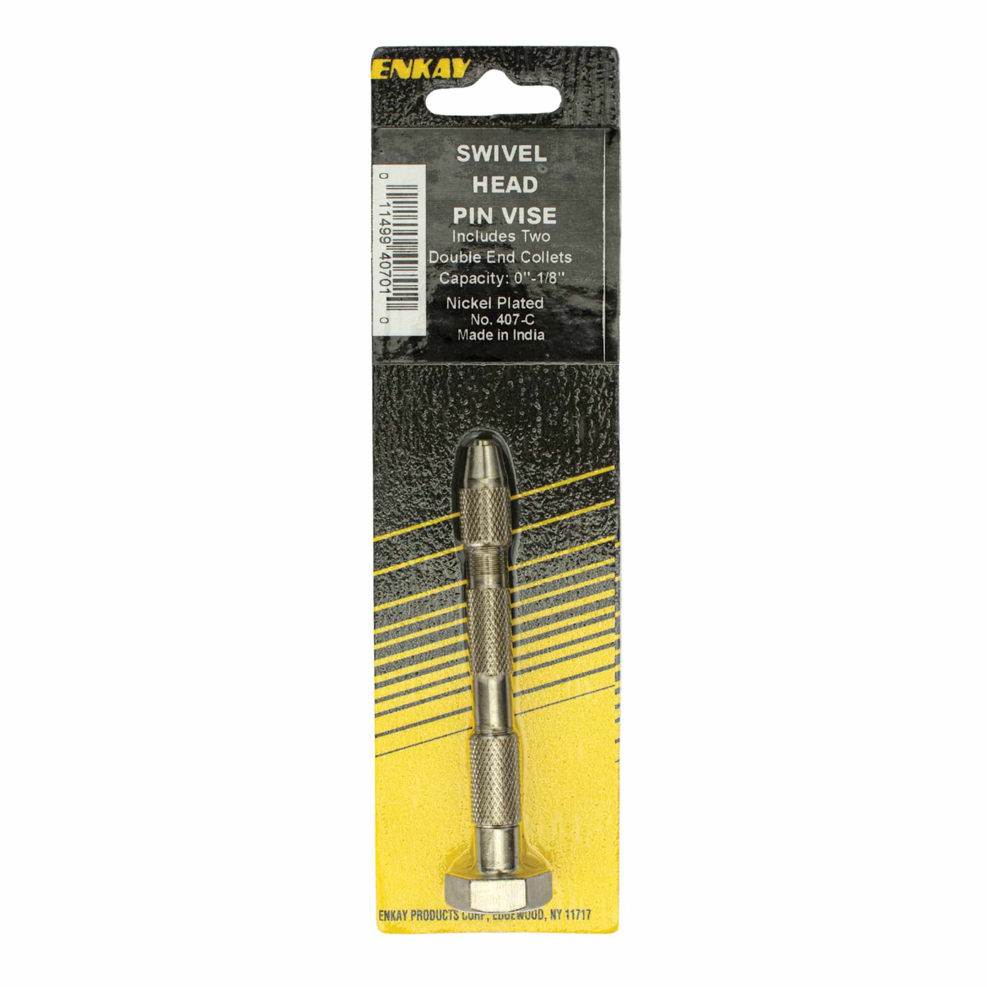 Enkay Swivel Head Pin Vise front of packaging