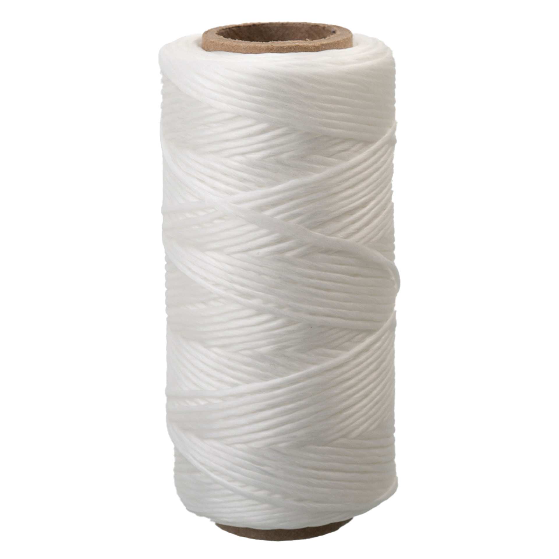 Gudebrod Tie-Dye Cord - White, 4 oz Spool