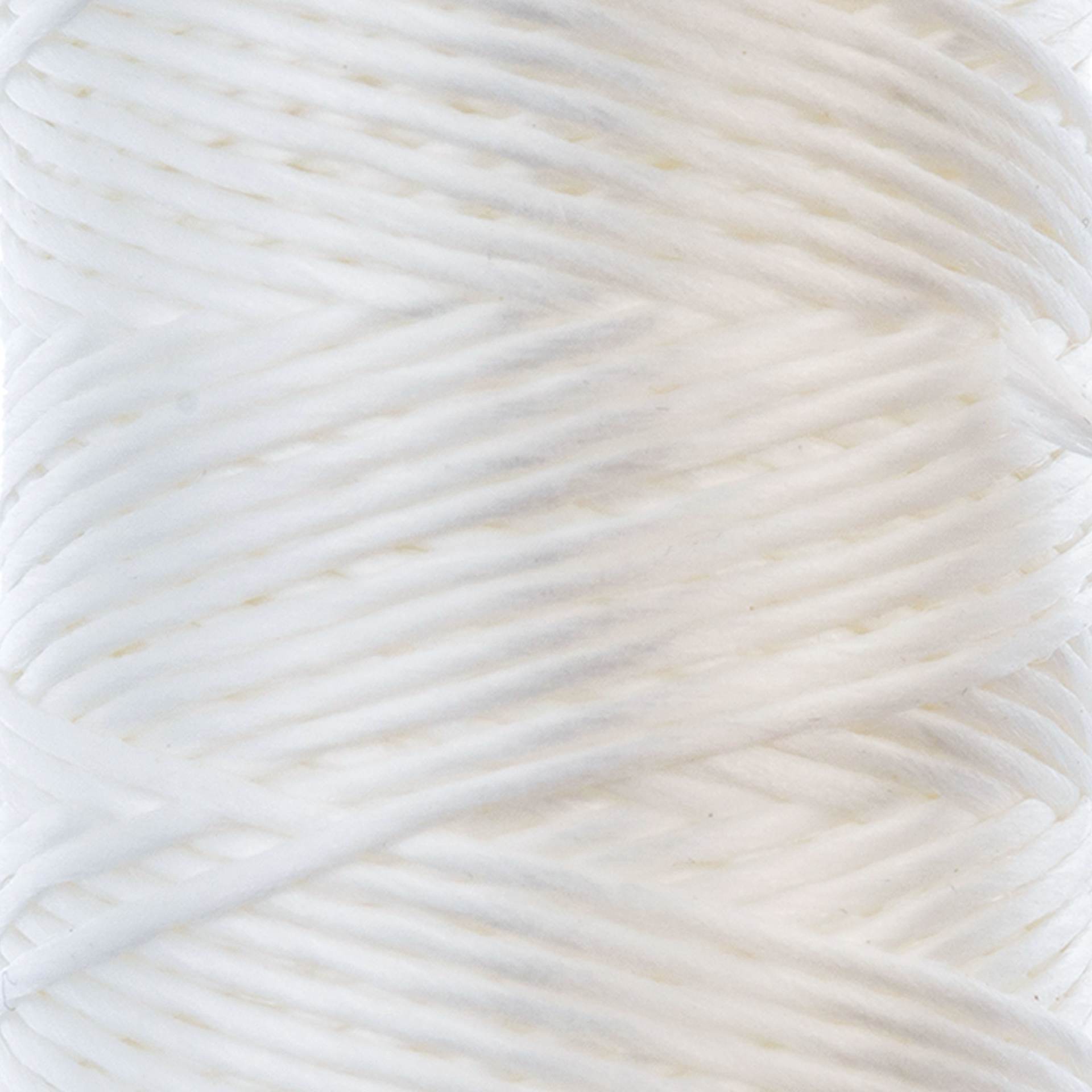 Gudebrod Tie-Dye Cord - White, 4 oz Spool close up to show texture