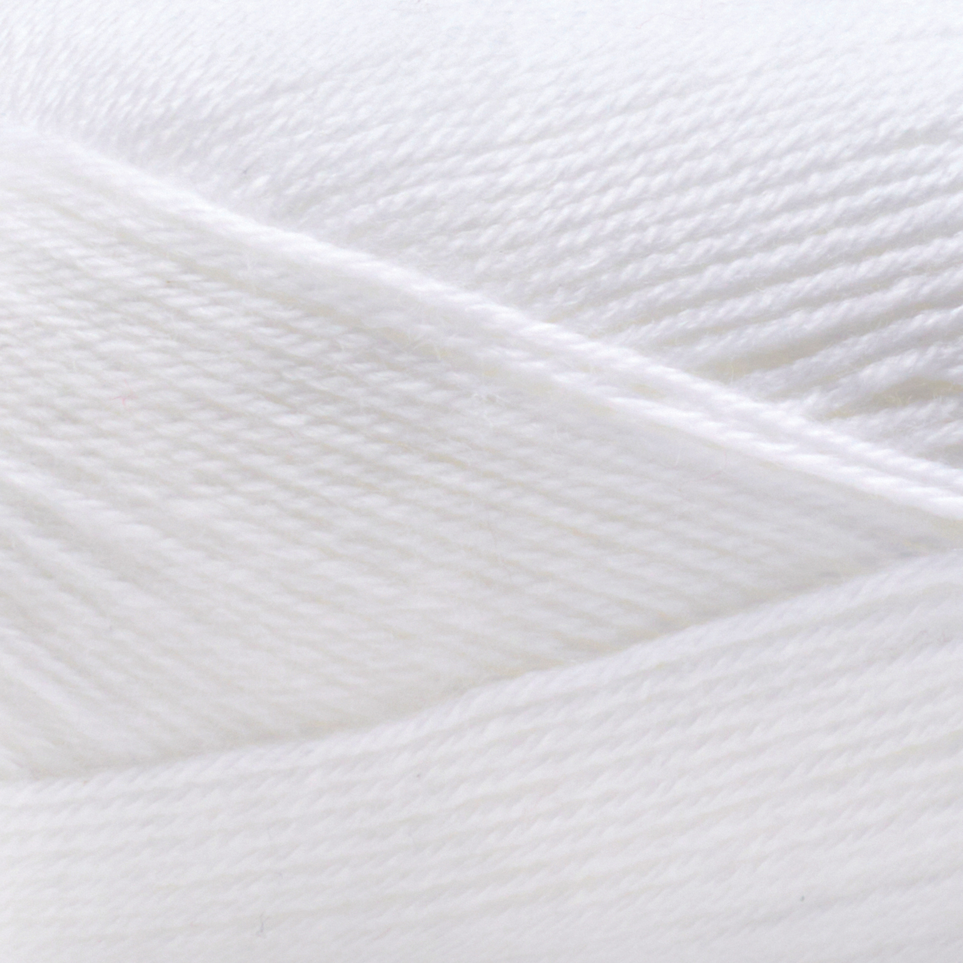 Premier Yarns Anti-Pilling Everyday Super Fine Yarn - Snow White, 437 yds close up to show texture