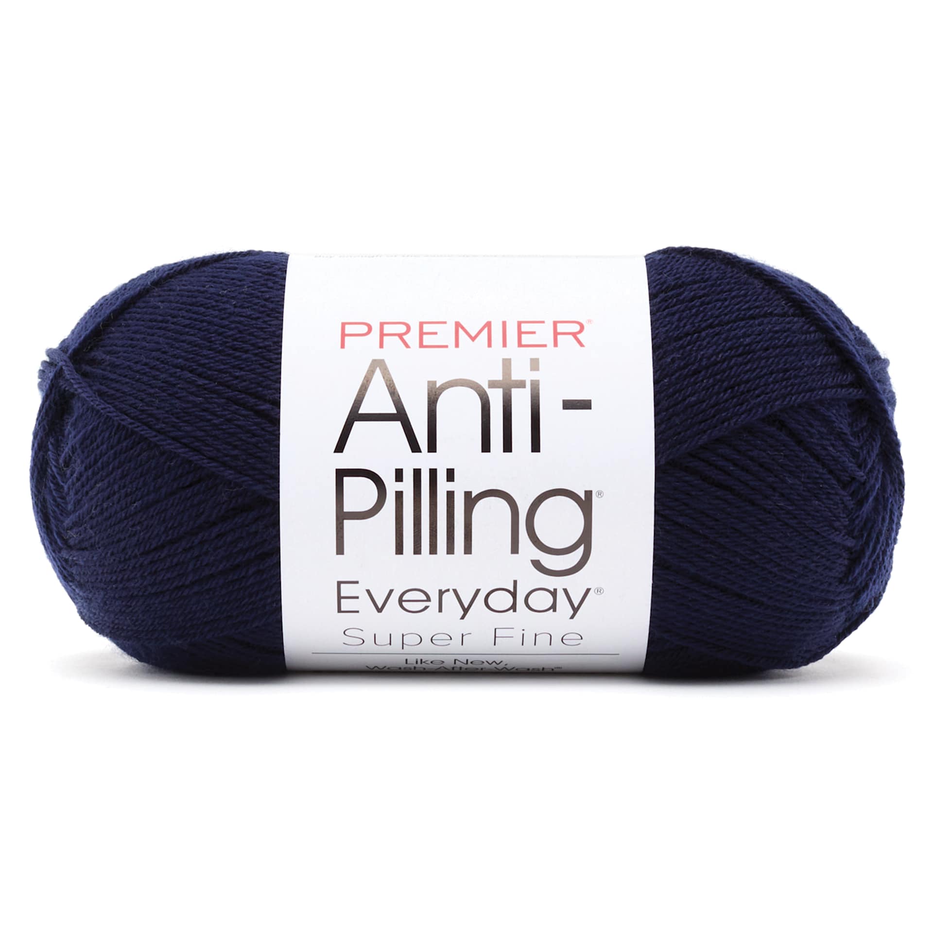 Premier Yarns Anti-Pilling Everyday Super Fine Yarn - Navy, 437 yds