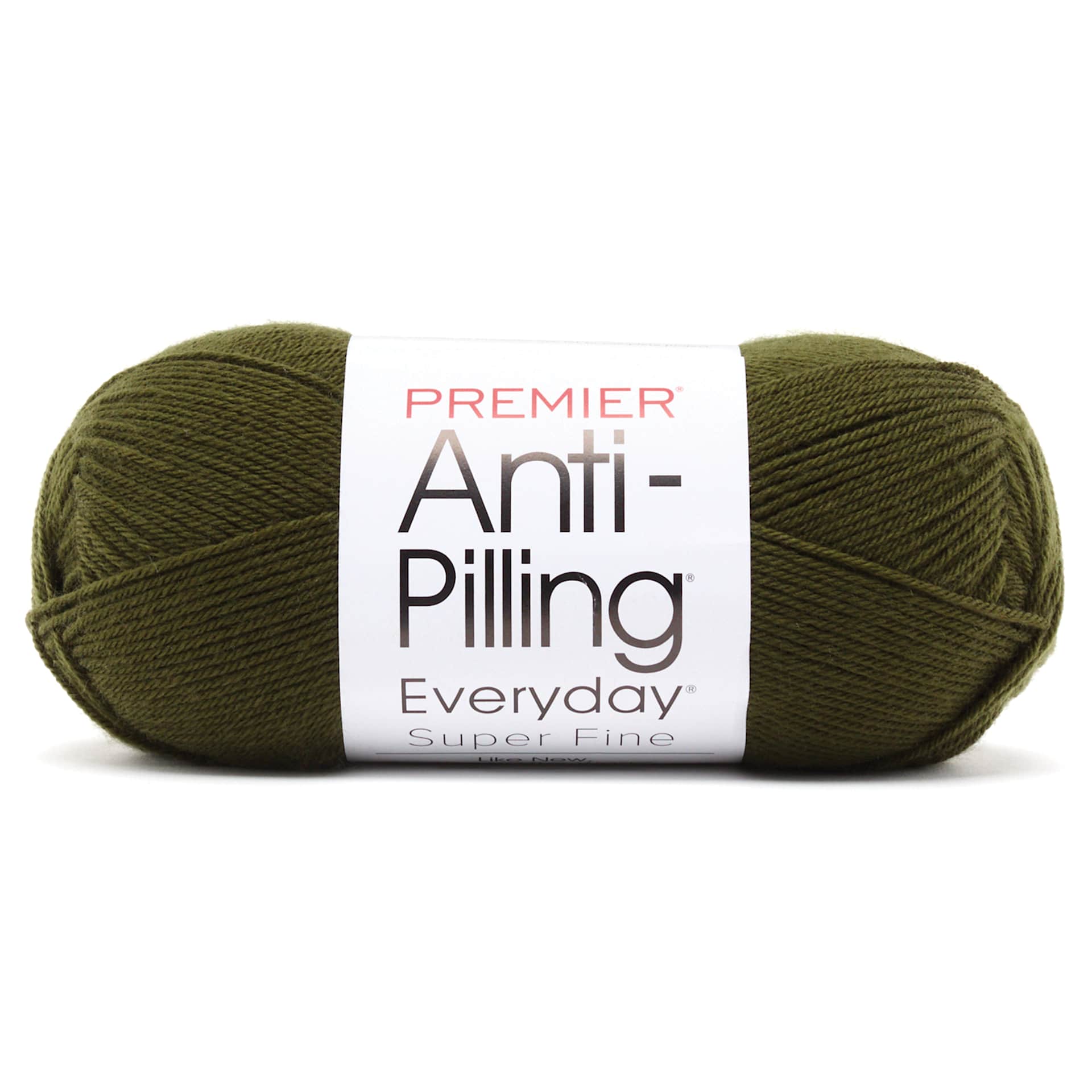 Premier Yarns Anti-Pilling Everyday Super Fine Yarn - Pine Green, 437 yds