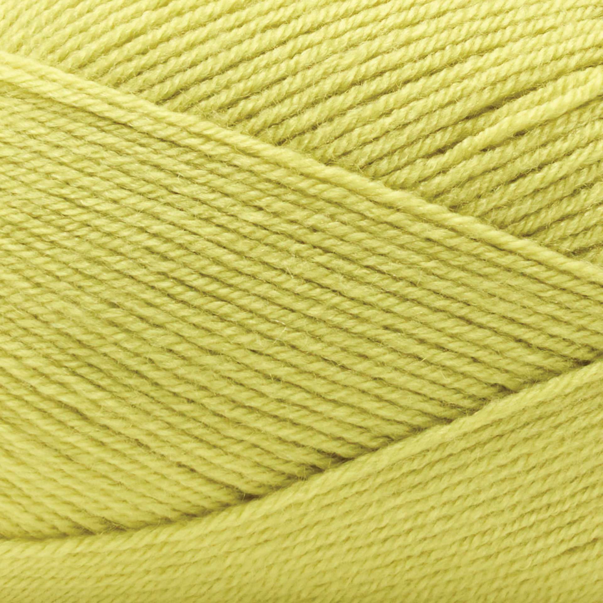 Premier Yarns Anti-Pilling Everyday Super Fine Yarn - Chartreuse, 437 yds close up to show texture