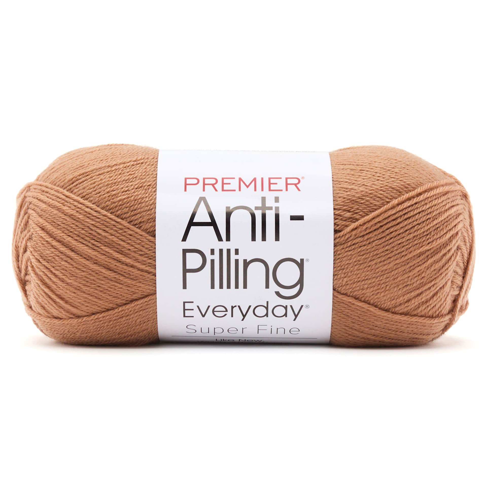 Premier Yarns Anti-Pilling Everyday Super Fine Yarn - Fawn, 437 yds