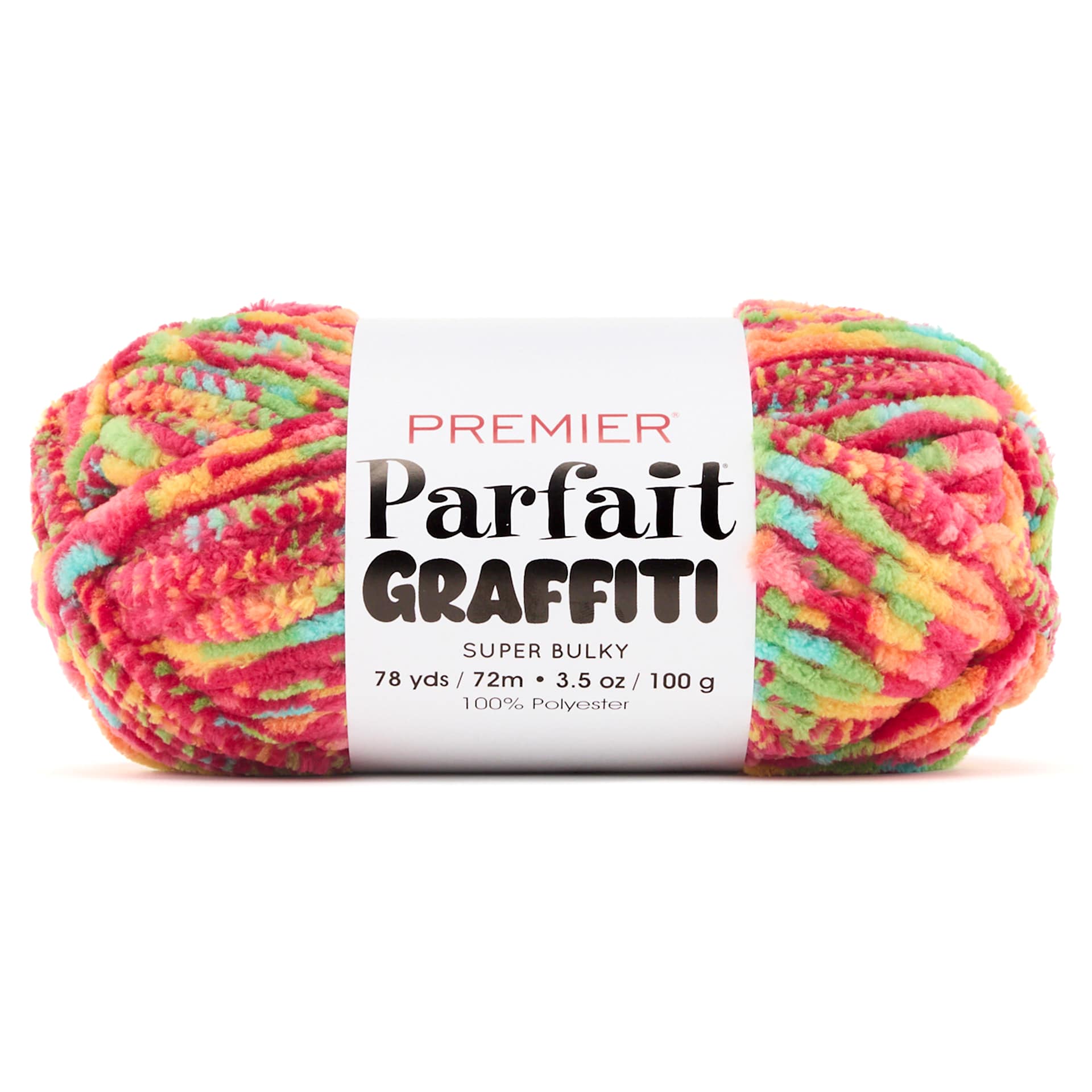 Premier Yarns Parfait Graffiti Yarn - Candy Apple, 78 yds