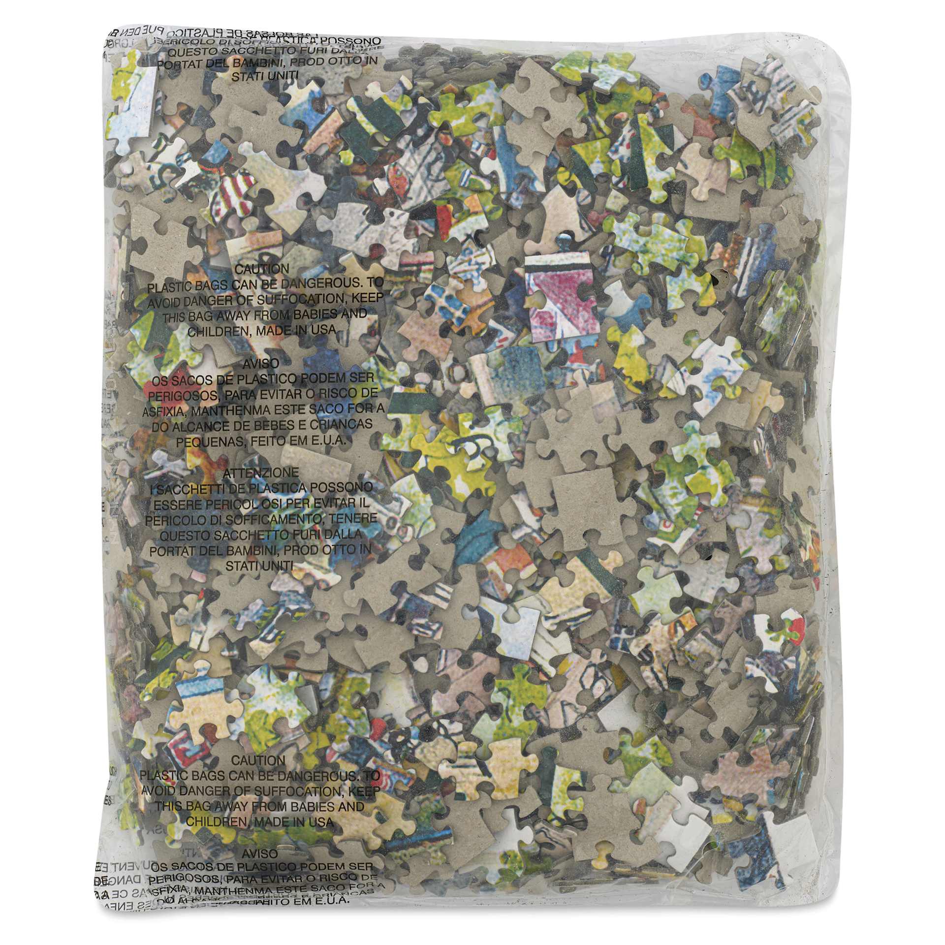 New Yorker Magazine Cover Puzzle - Art Festival, 1000 pieces, out of package