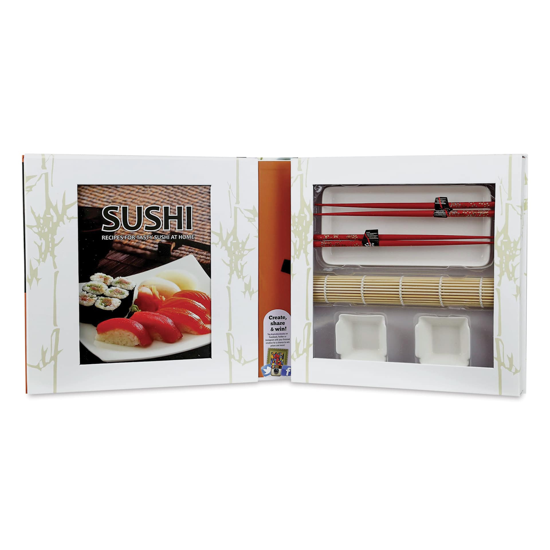 SpiceBox Introduction to Sushi Kit (Open box with set contents)
