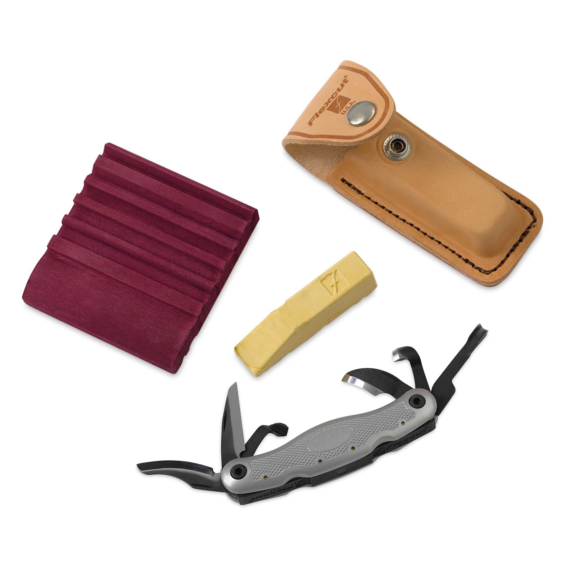 Flexcut Carvin' Jack 2.0 Folding Knife - Left-Handed - contents
