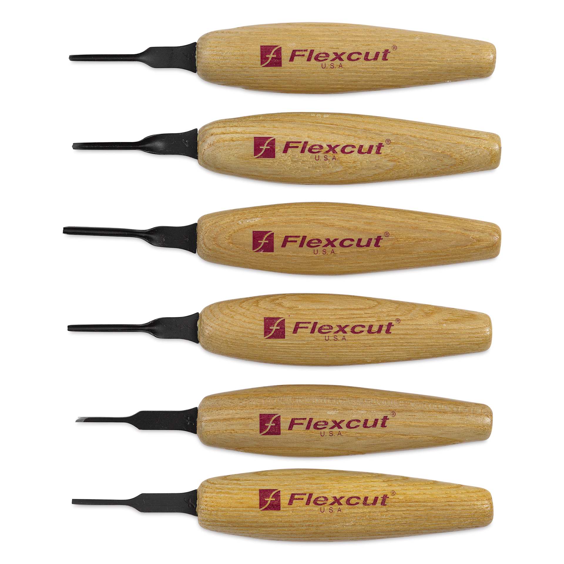 Flexcut Mixed Profile Micro Tool Set