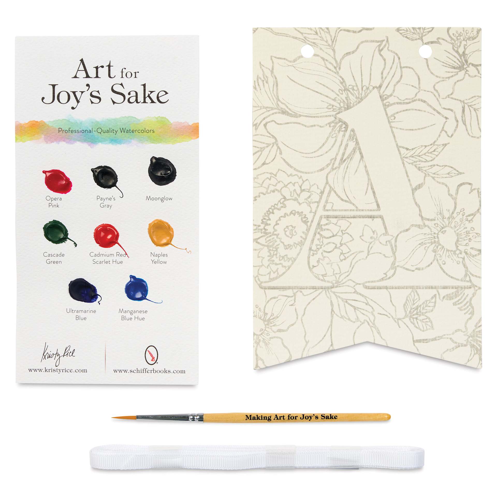 Paint-Your-Own Watercolor Garland Kit