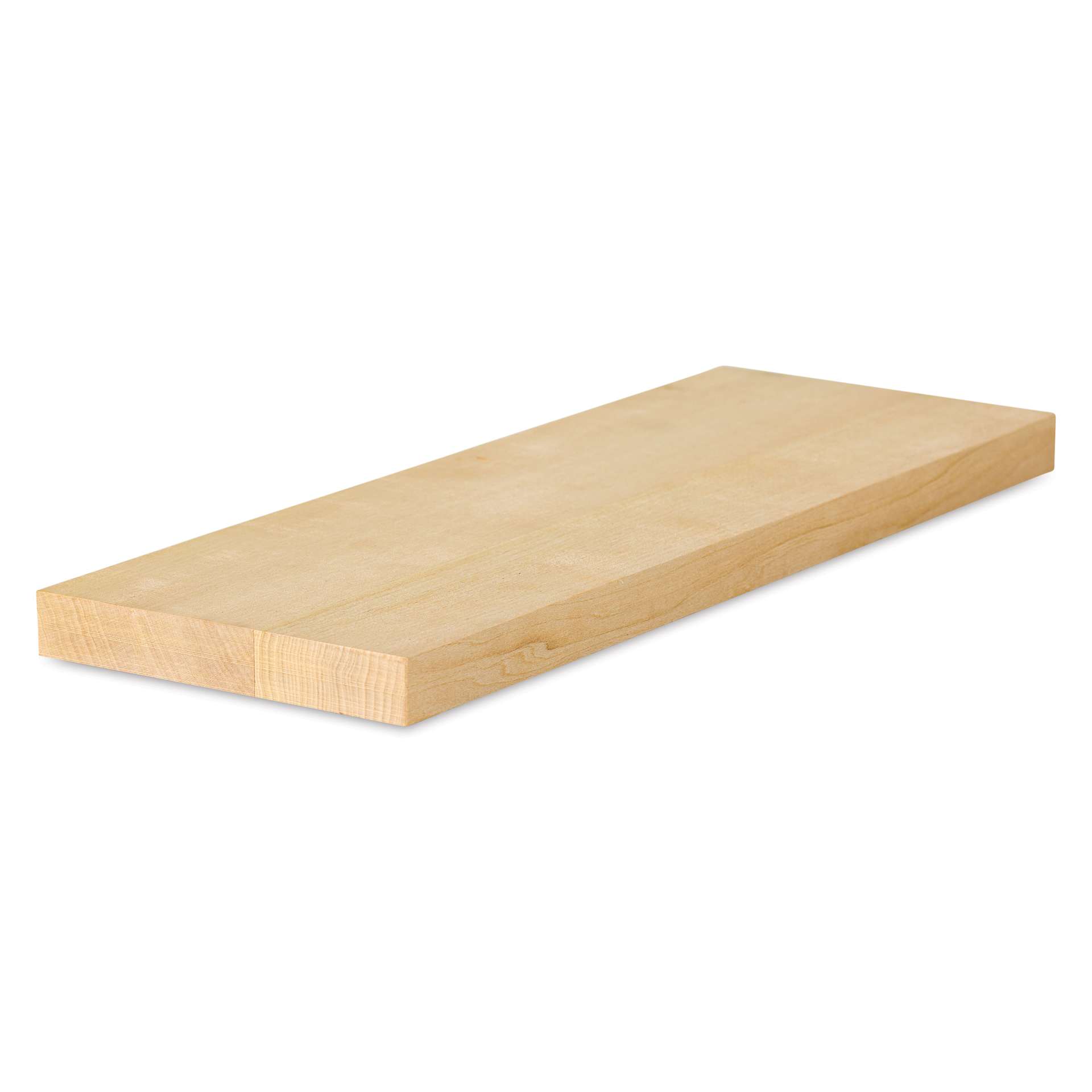 Walnut Hollow Edge-Glued Basswood - 5" x 14" - angled view