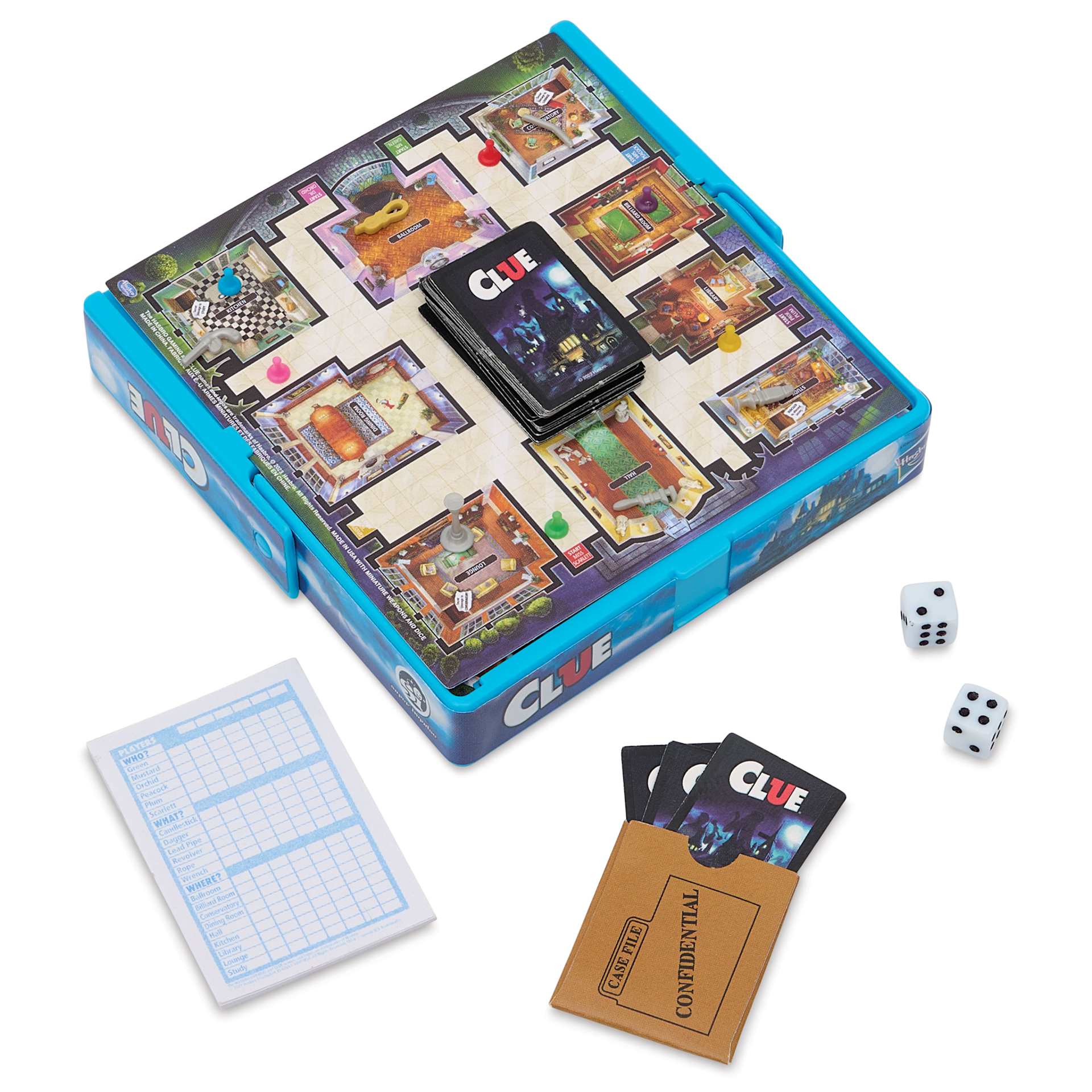 Super Impulse World's Smallest Clue Game, out of packaging