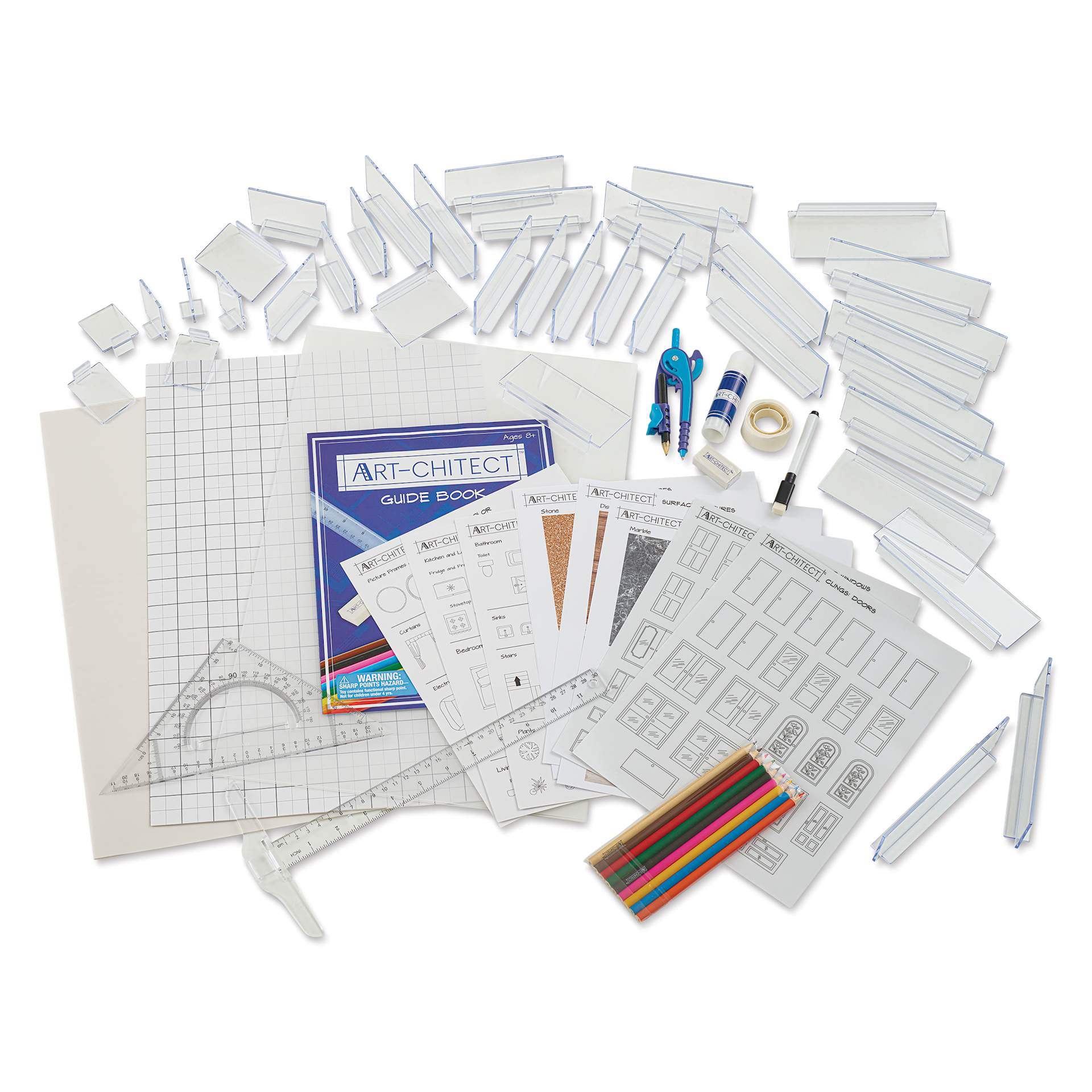 Mindware Art-Chitect Kit, contents