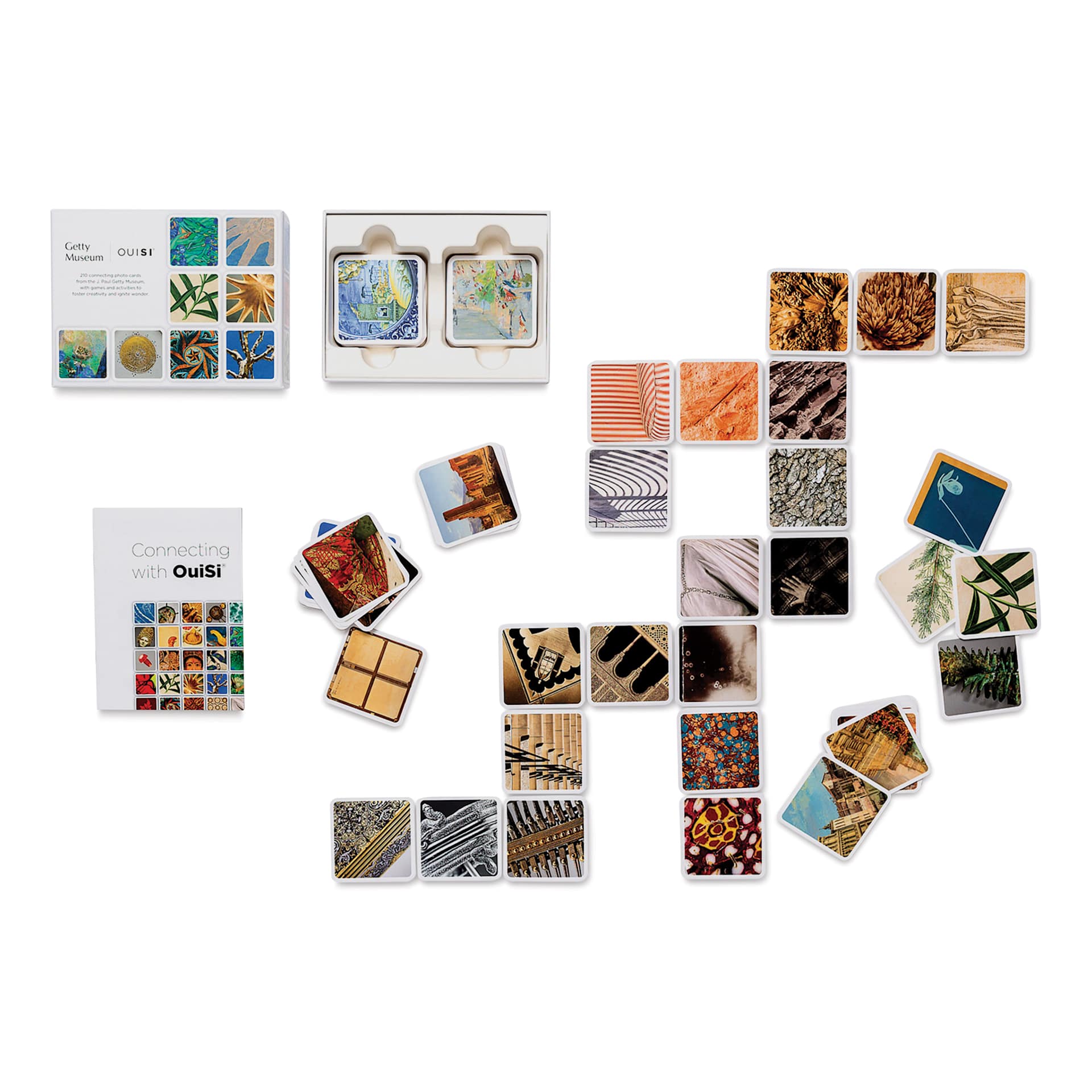 Ouisi Card Set - Getty, cards out of packaging
