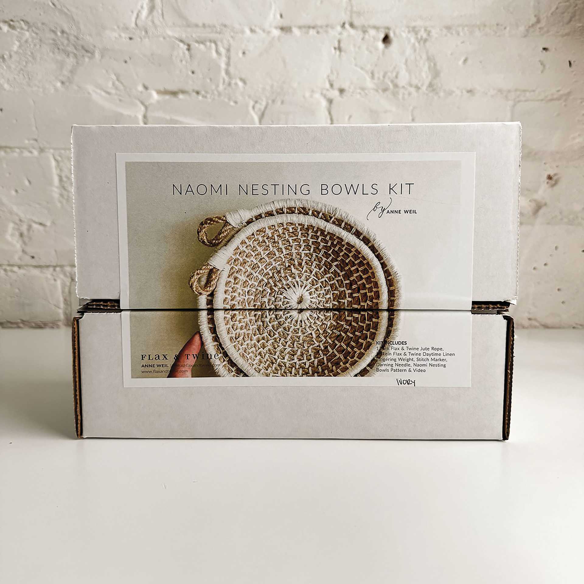 Naomi Nesting Bowls Kit, packaging