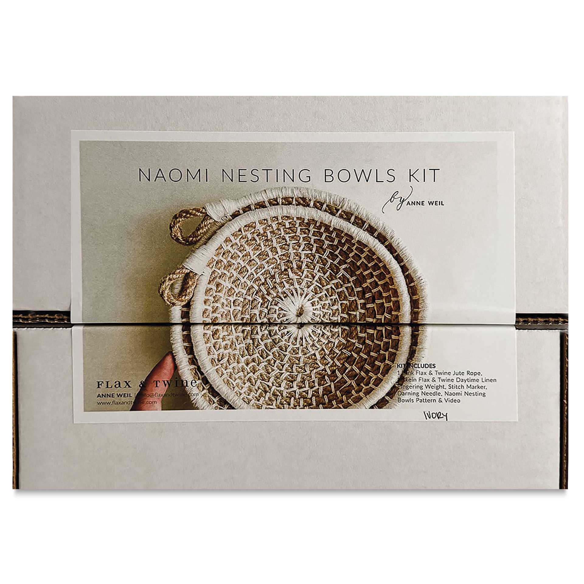 Naomi Nesting Bowls Kit, front of packaging