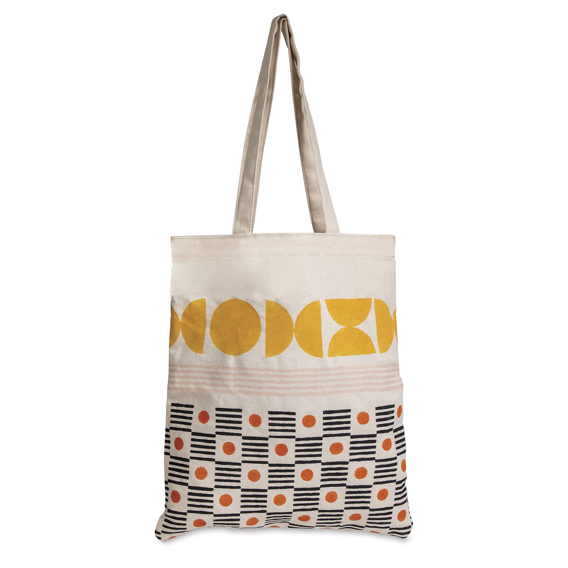 JOYN Blok Parti Block Printing Kit - Abstract, tote bag