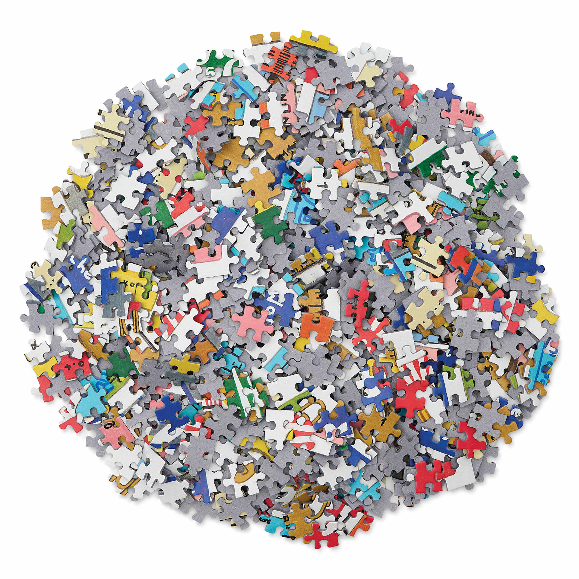 Happily Puzzles 1000-Piece Stationery Jigsaw Puzzle, pieces
