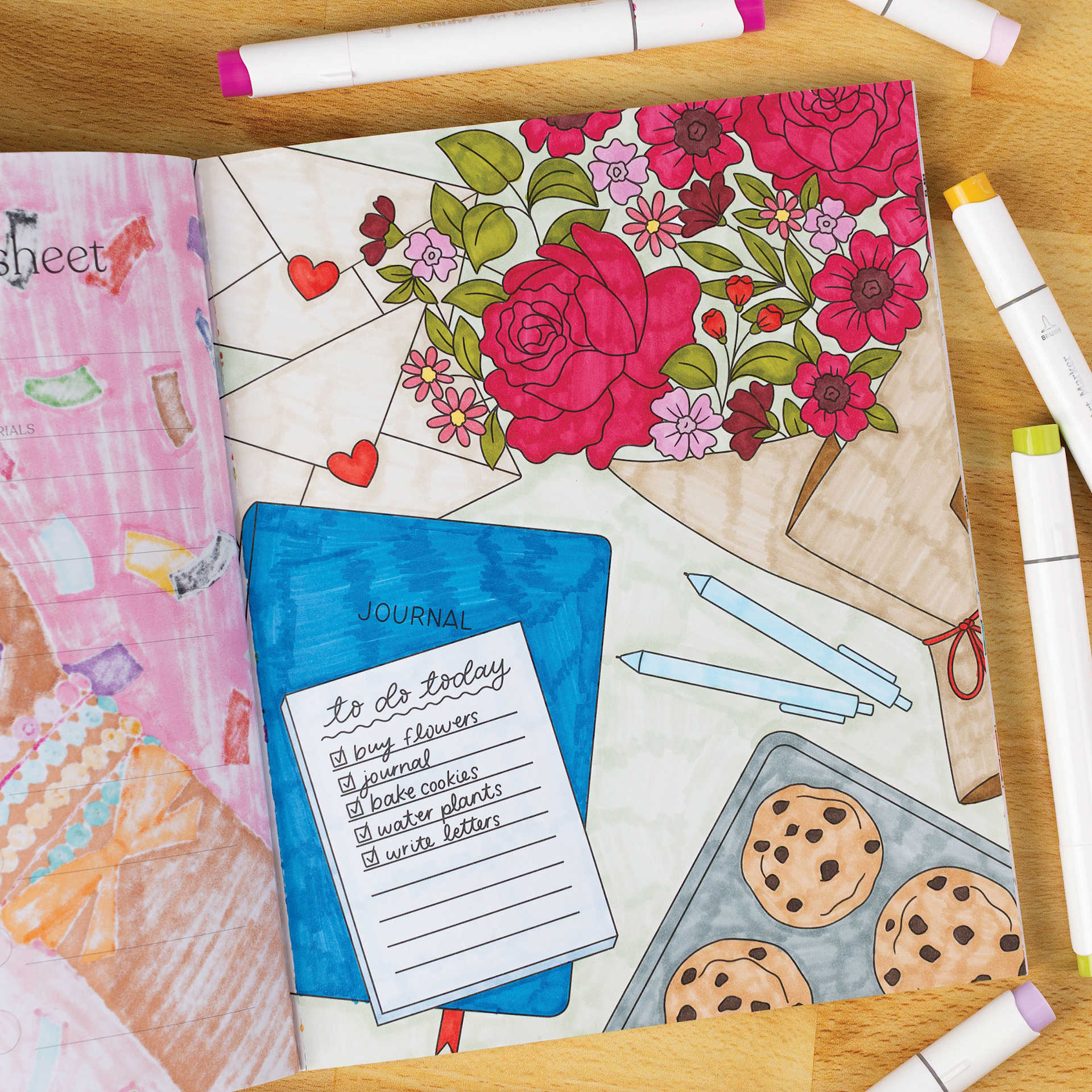 Elyse Breanne Put a Bow On It Coloring Book, to-do list
