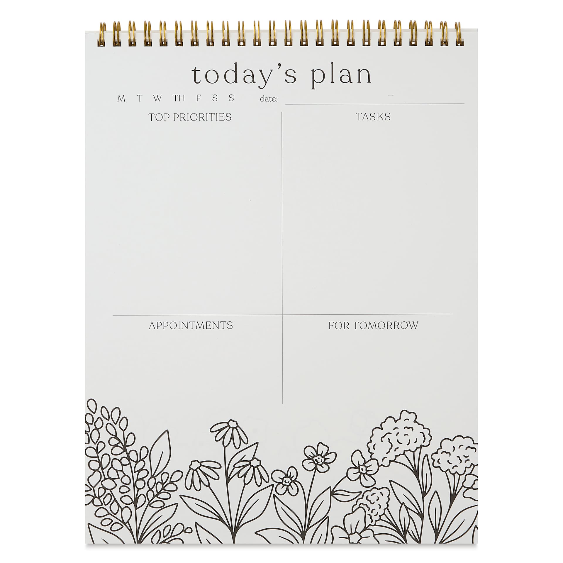Elyse Breanne Color-in Daily Planner, open