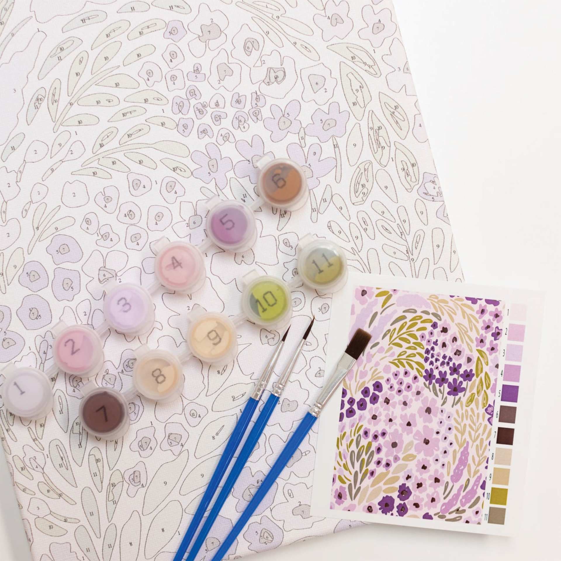 Elyse Breanne Paint By Number Kit - Lilac Floral