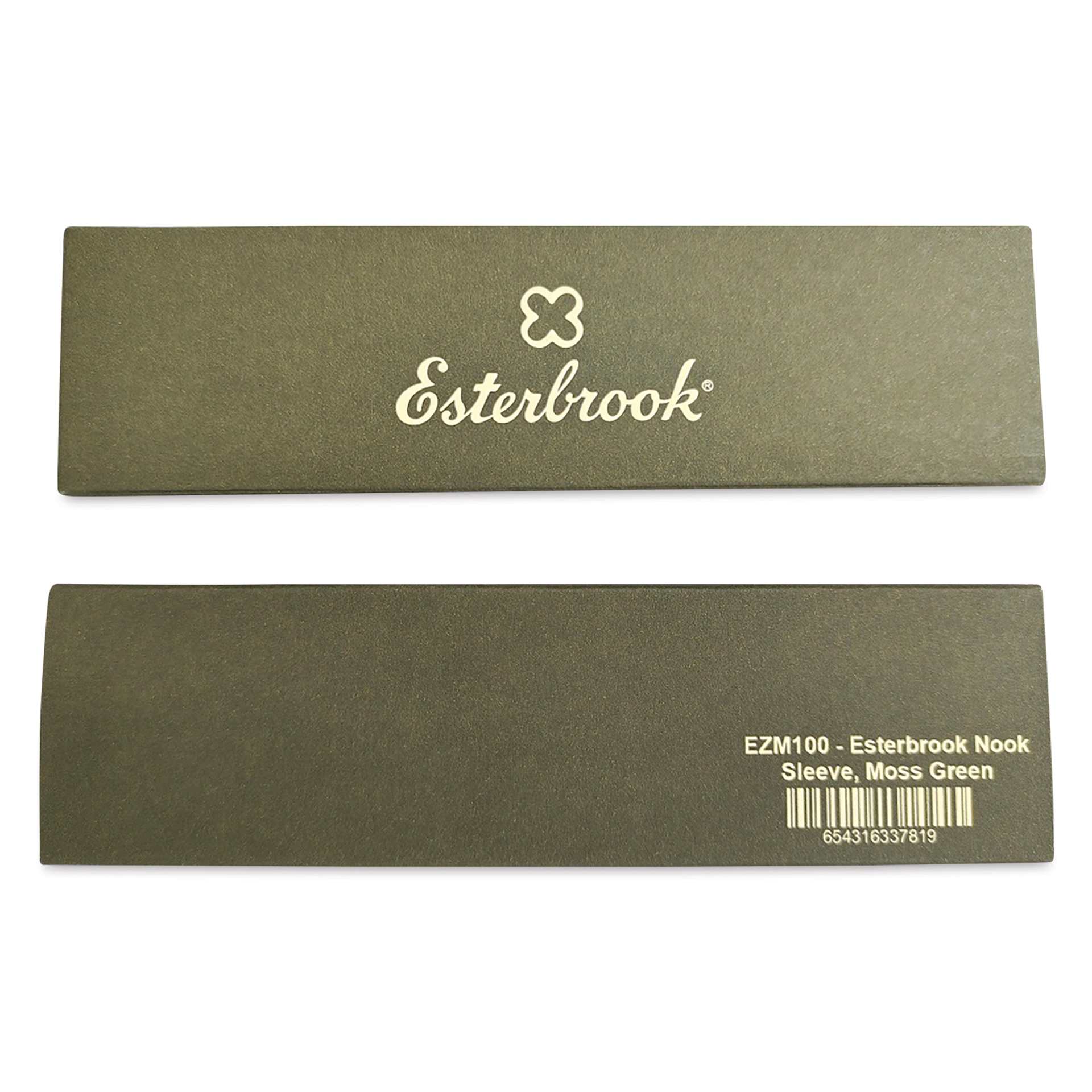 Esterbrook Leatherette Pen Sleeve - Moss Green, case