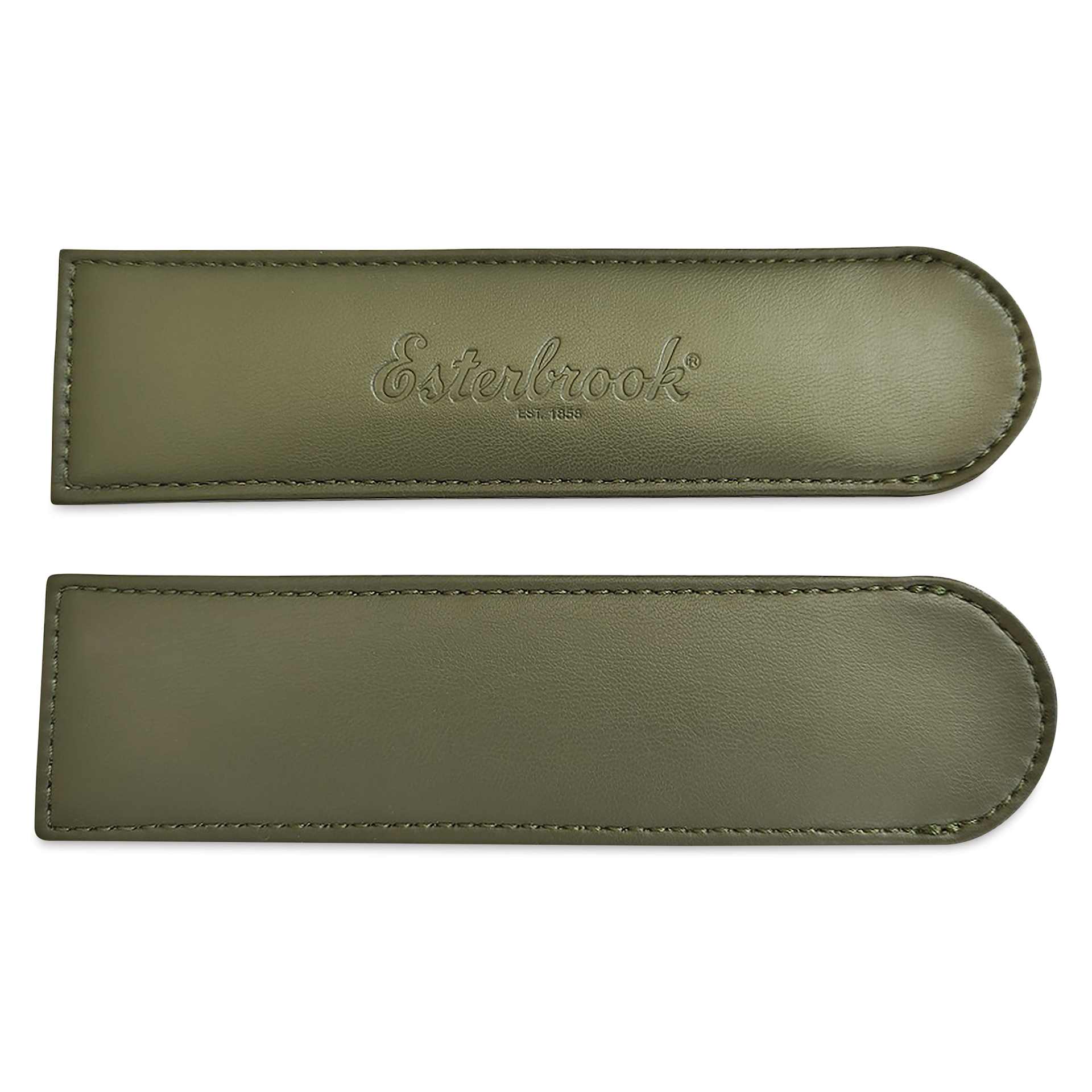 Esterbrook Leatherette Pen Sleeve - Moss Green