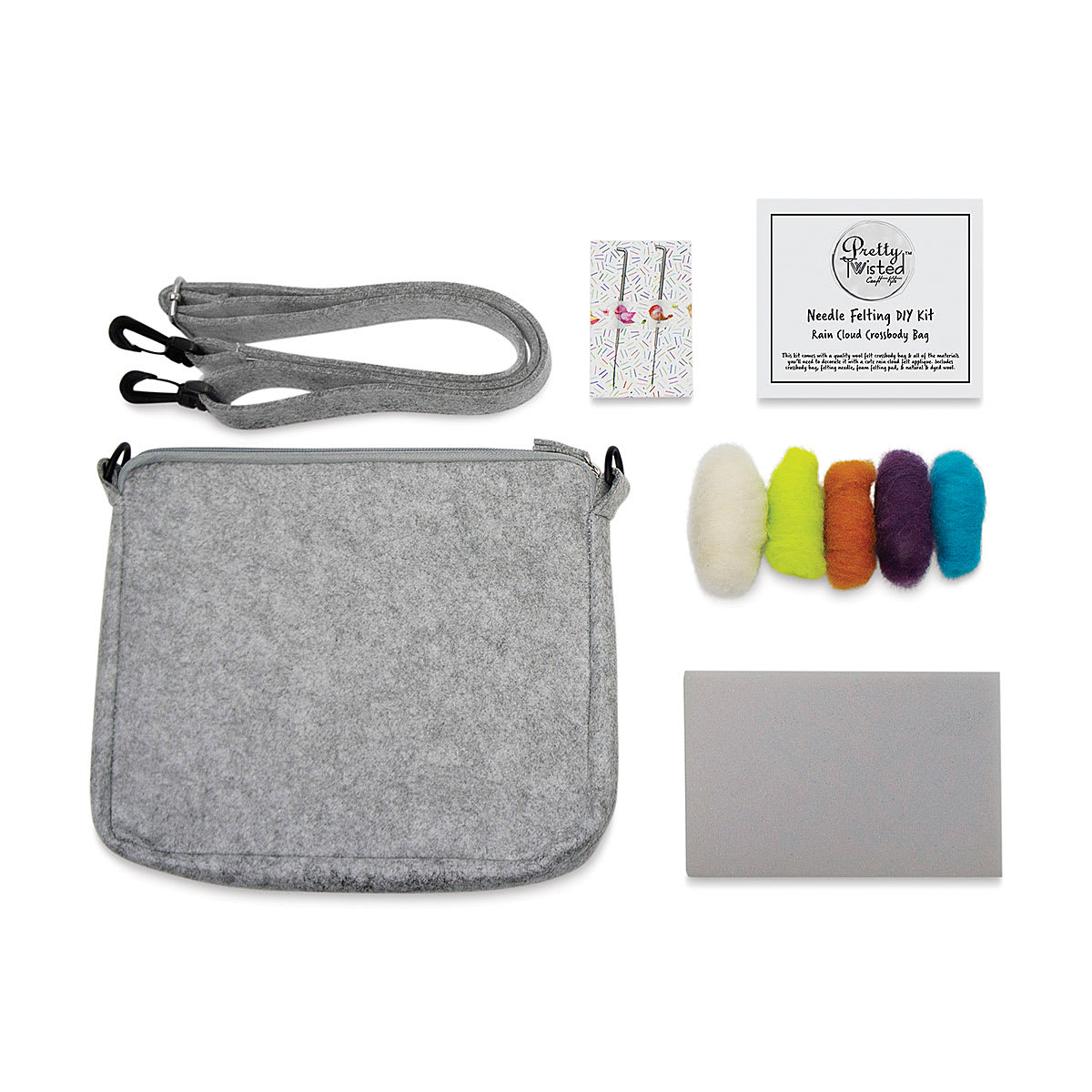 Pretty Twisted Needle Felting Bag Kits