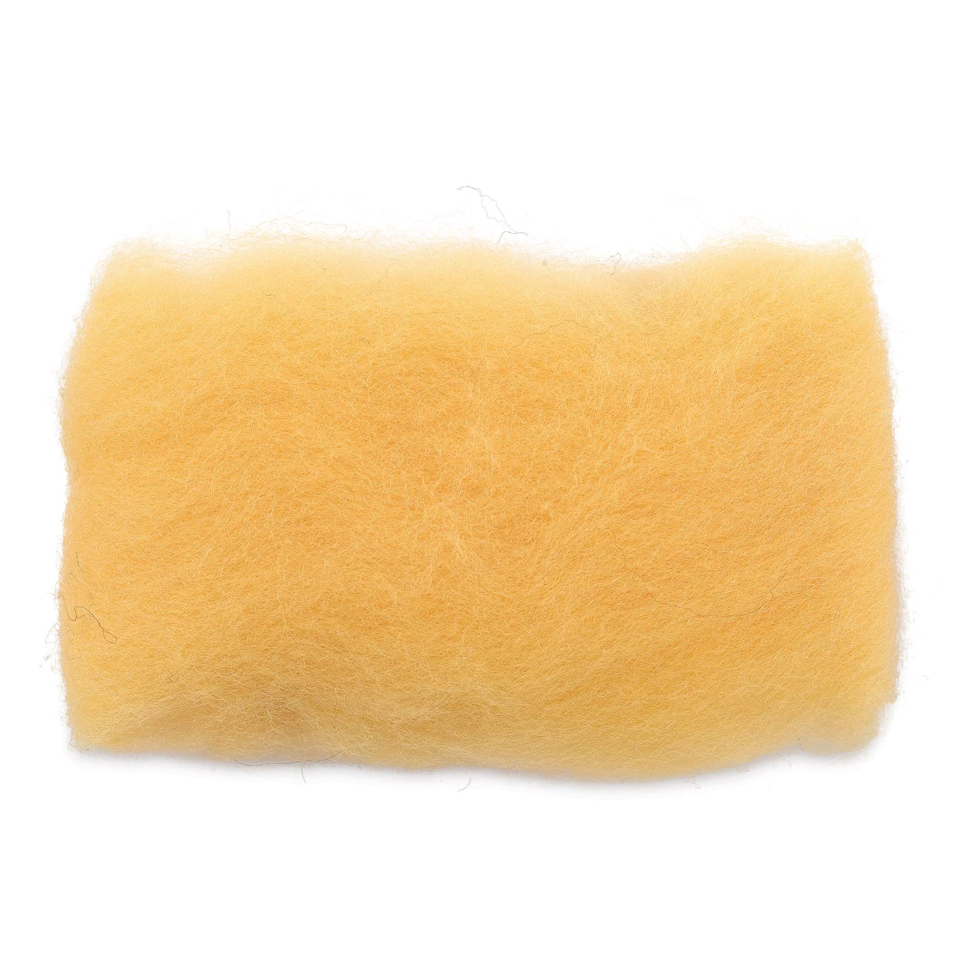 Wistyria Editions 100% Wool Roving - Honey, 14"
